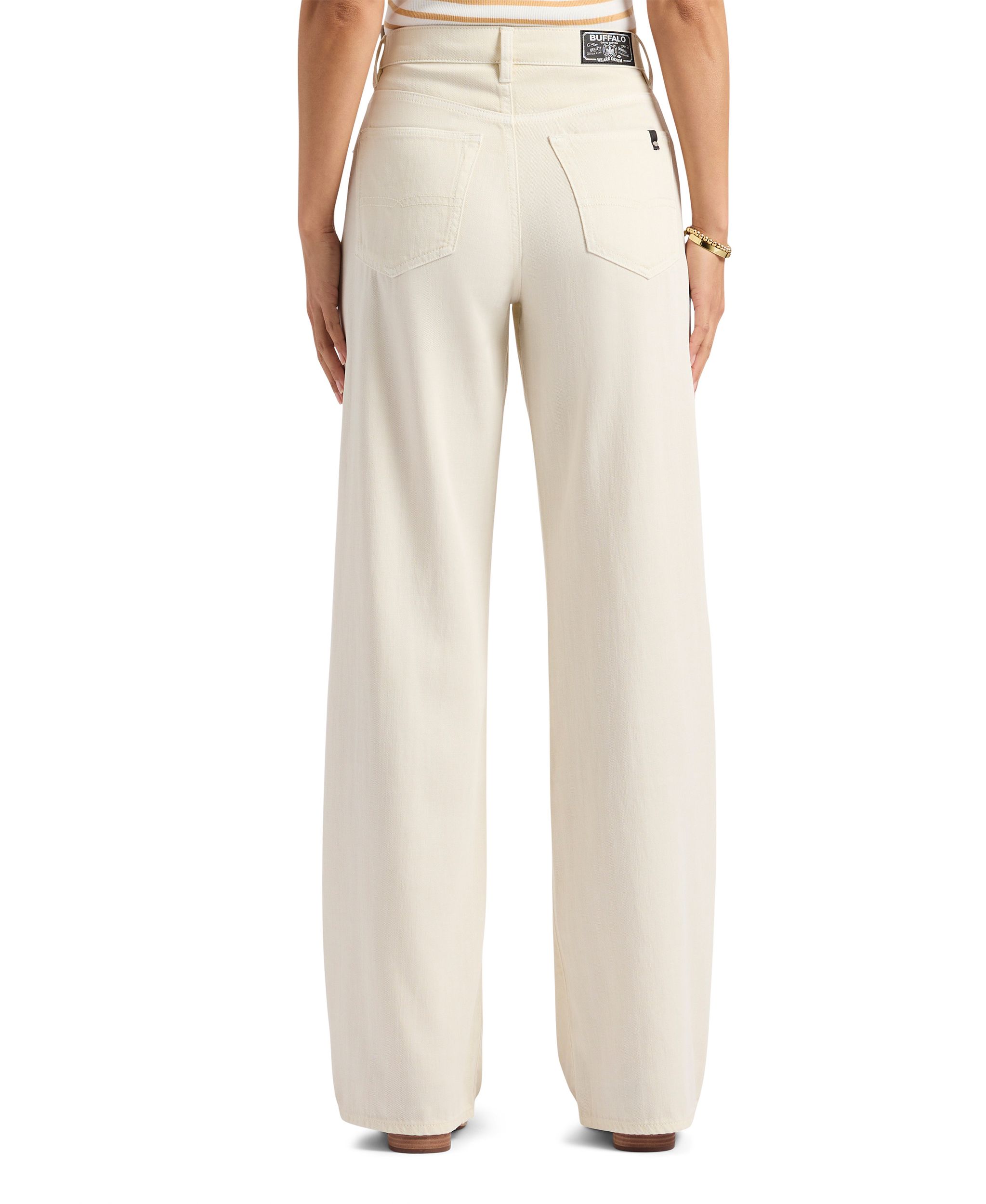 Pantalon à jambe large et à taille haute pour femmes, Addie, Buffalo