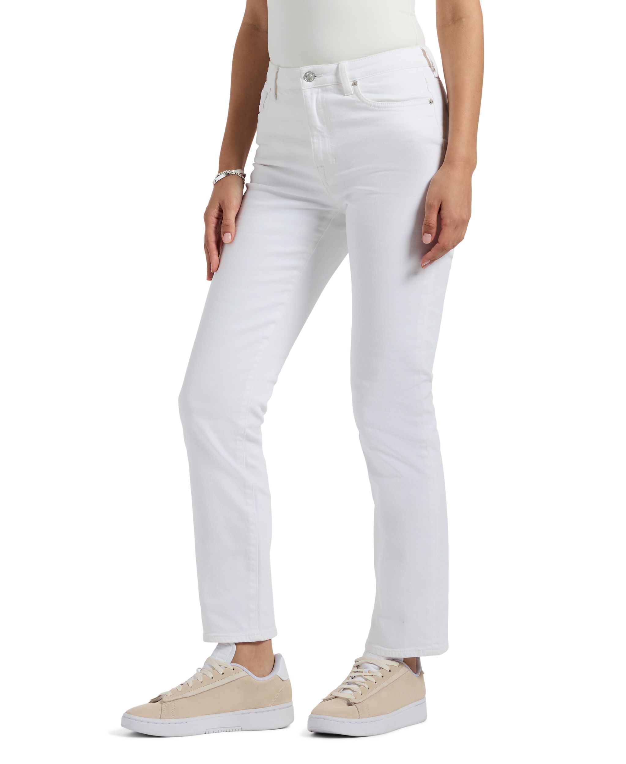 Pantalon à jambe droite et taille haute pour femmes, Jayden, Buffalo