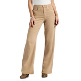 Pantalon à jambe large et à taille haute pour femmes, Addie, Buffalo Front_Flat