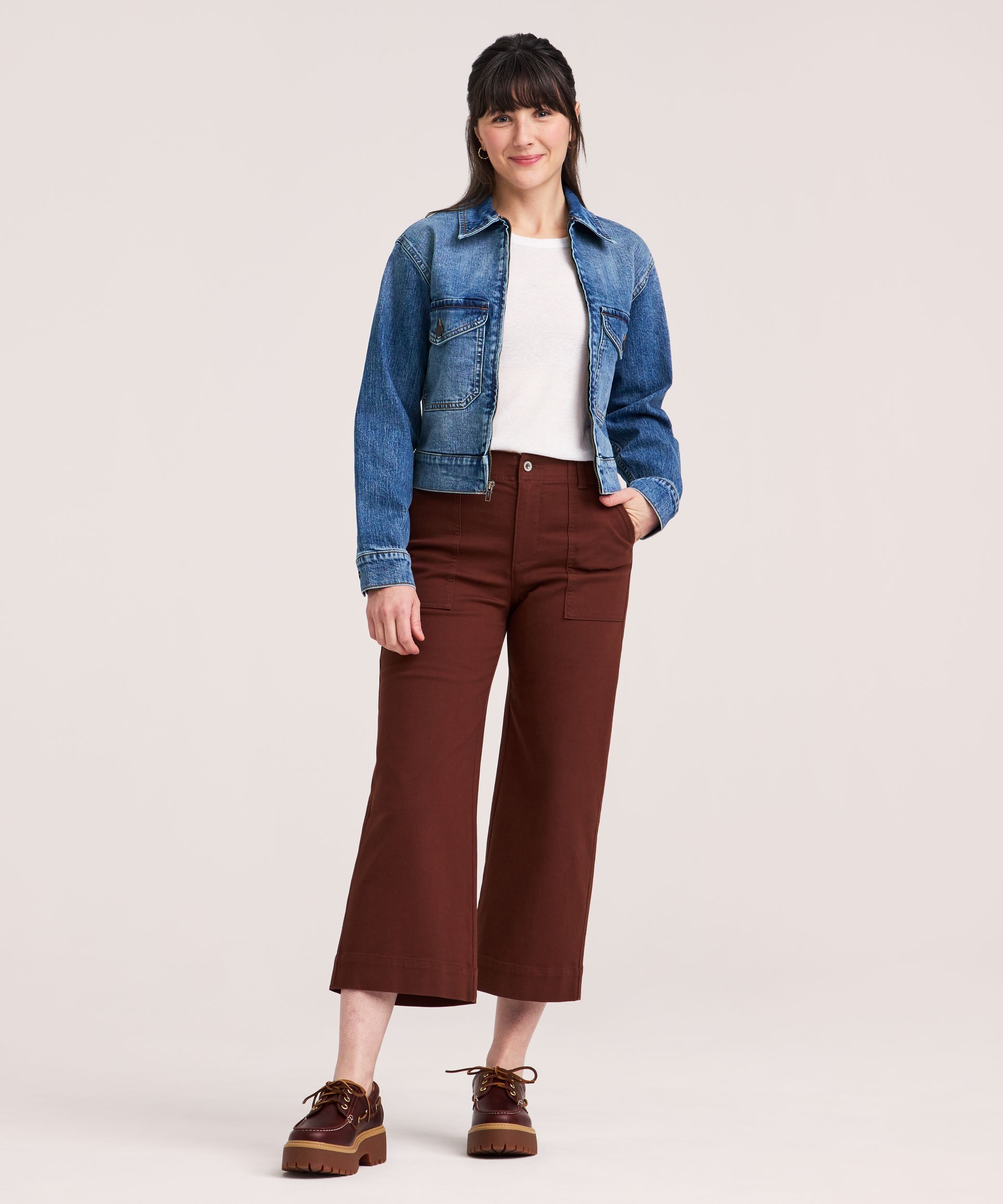 Veste en denim pour femmes, Denver Hayes