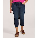 Denver Hayes Women's Curvy-Slim Crop Jeans Front_Flat