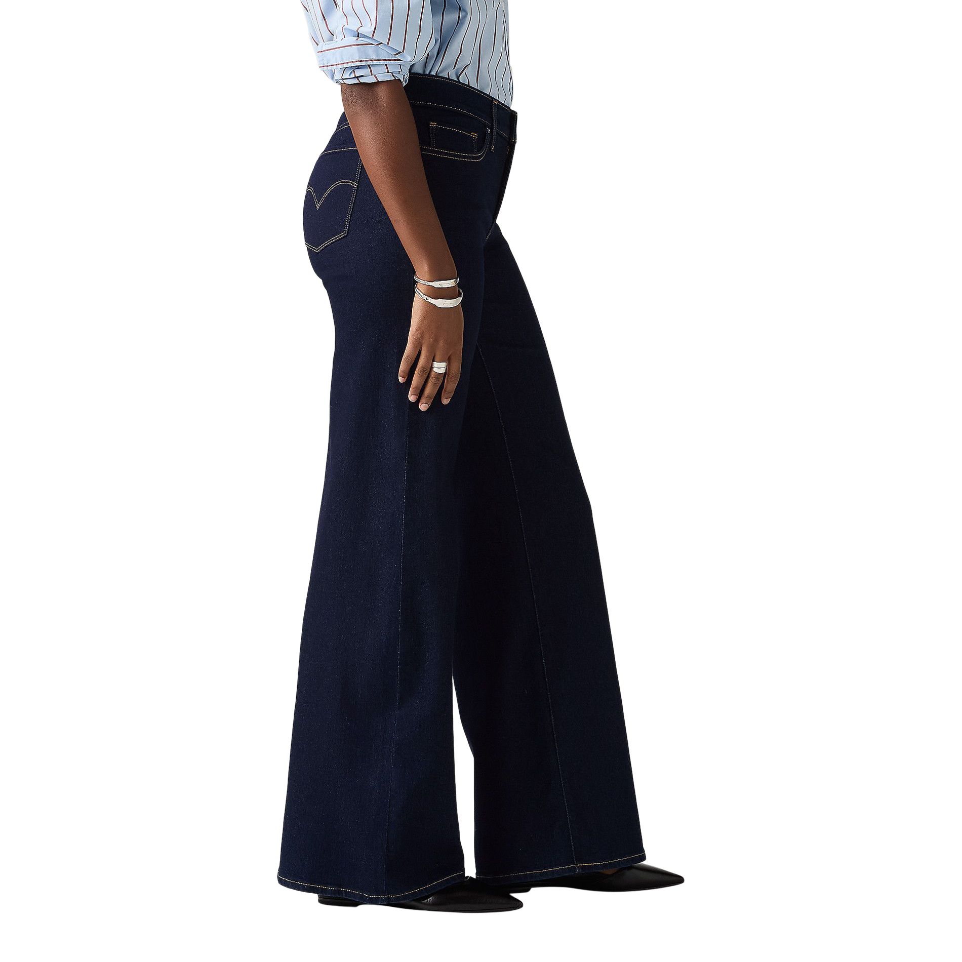 Jean galbant à jambe large pour femmes, 318, Levi's