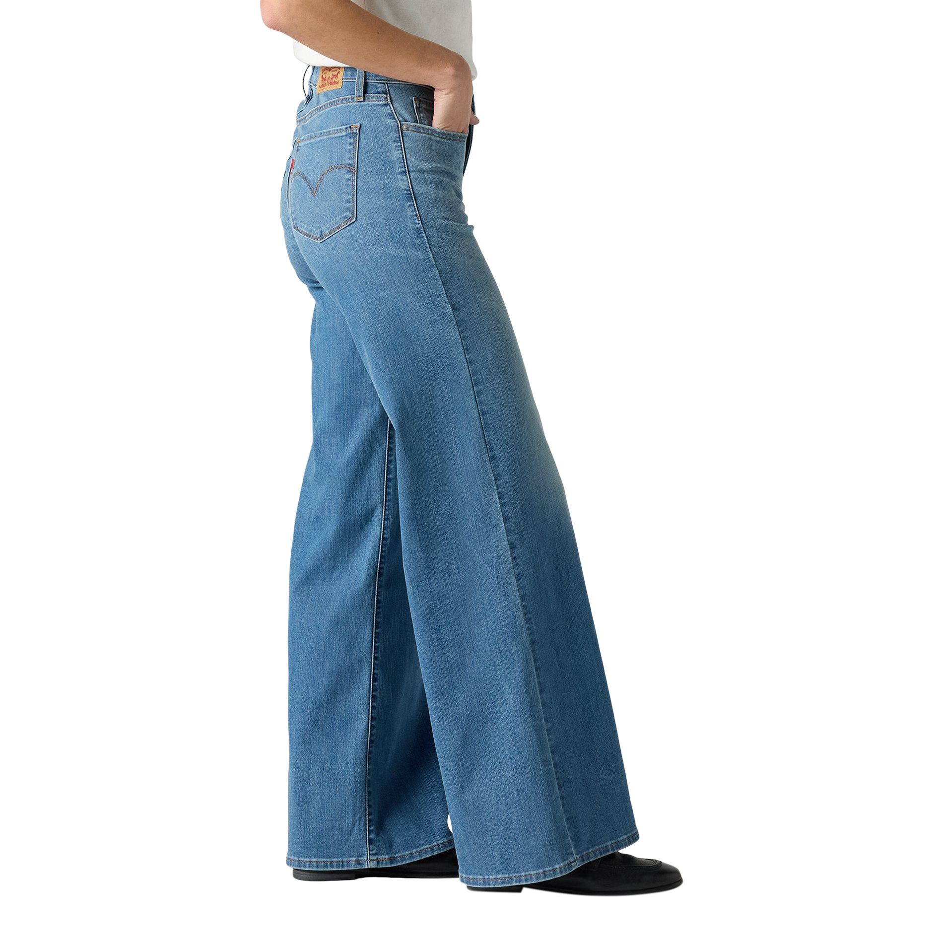 Jean galbant à jambe large pour femmes, 318, Levi's