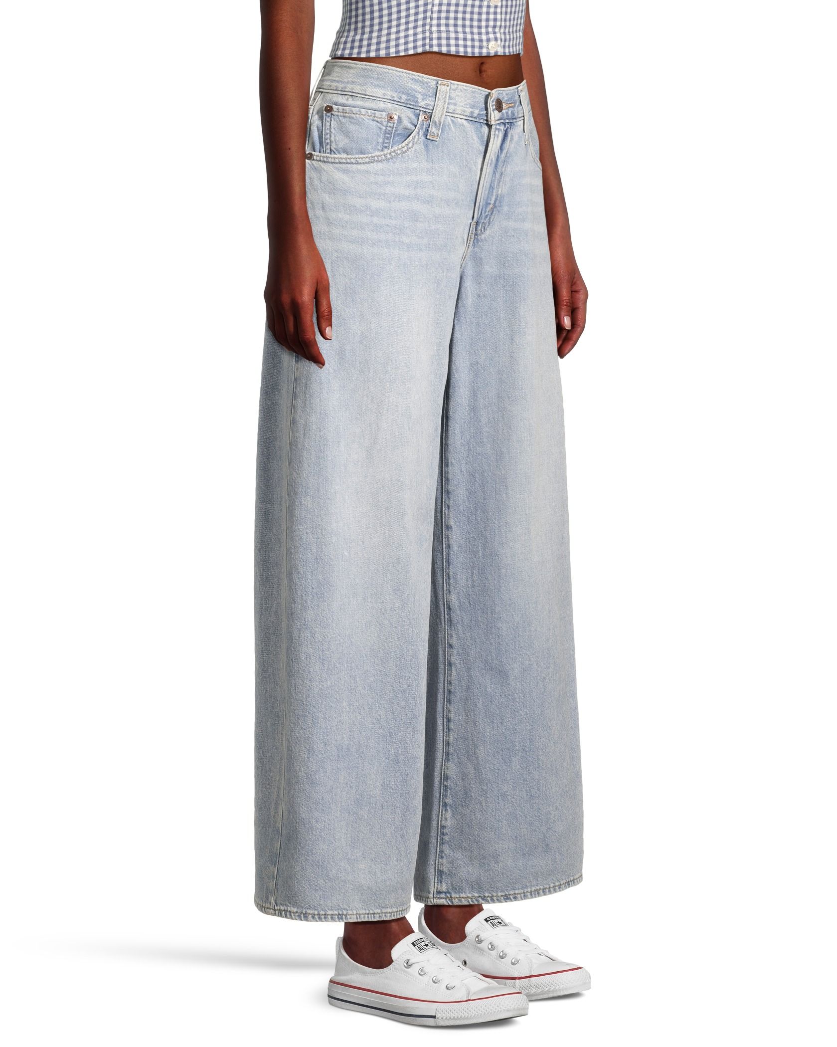 Levi's Women's Middy Wide Leg Ankle Jeans