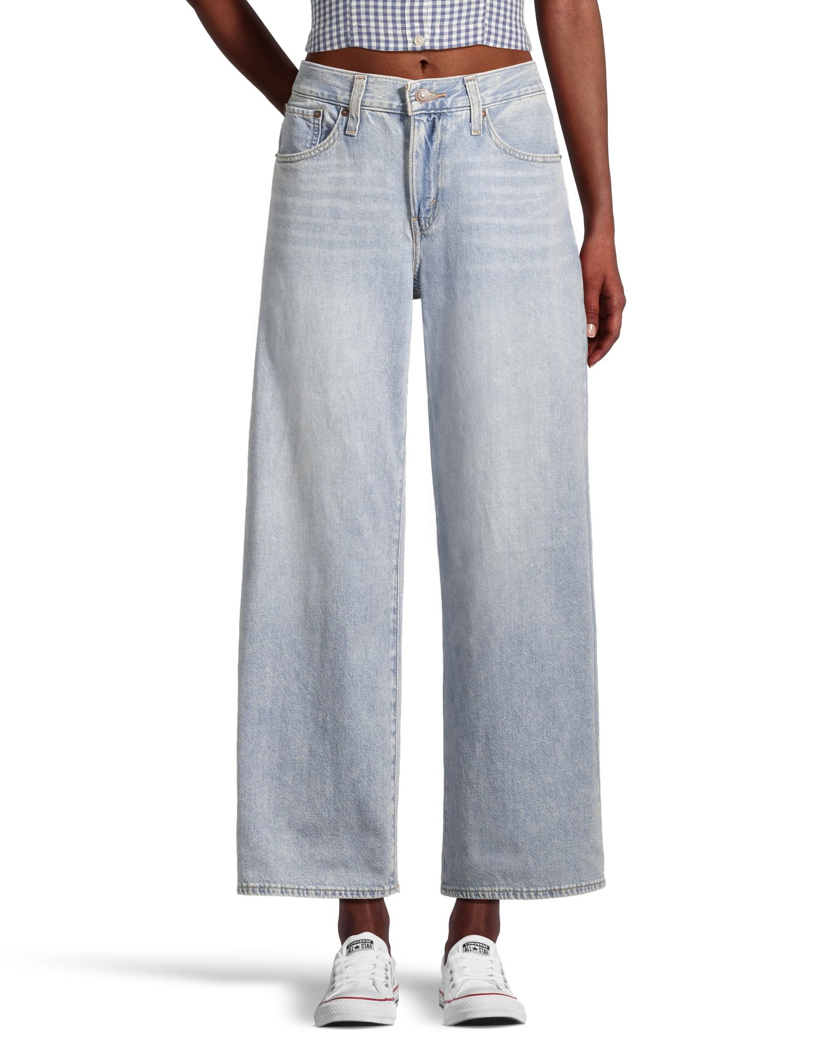 Levi's Women's Middy Wide Leg Ankle Jeans