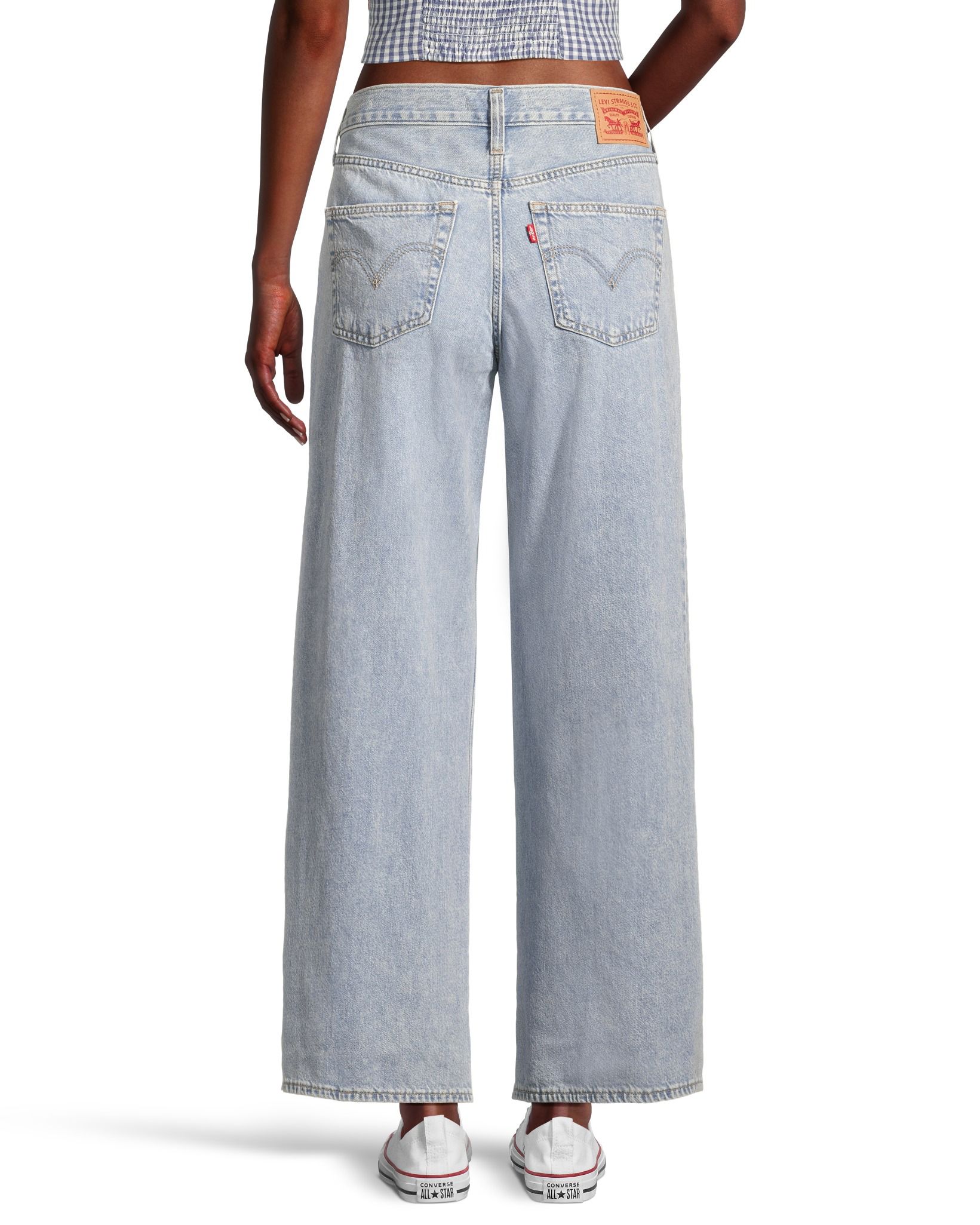 Levi's Women's Middy Wide Leg Ankle Jeans