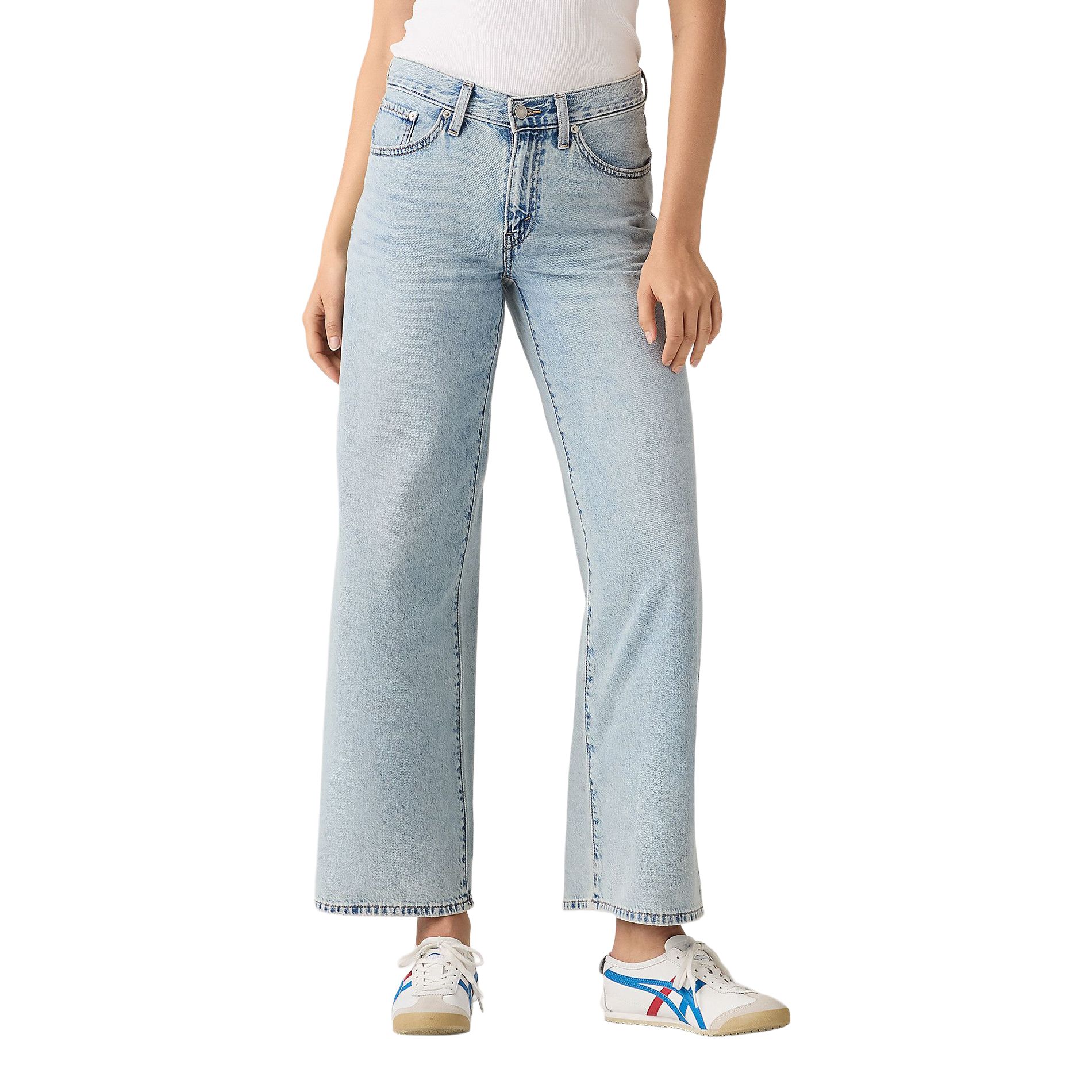 Levi's Women's Middy Wide Leg Ankle Jeans