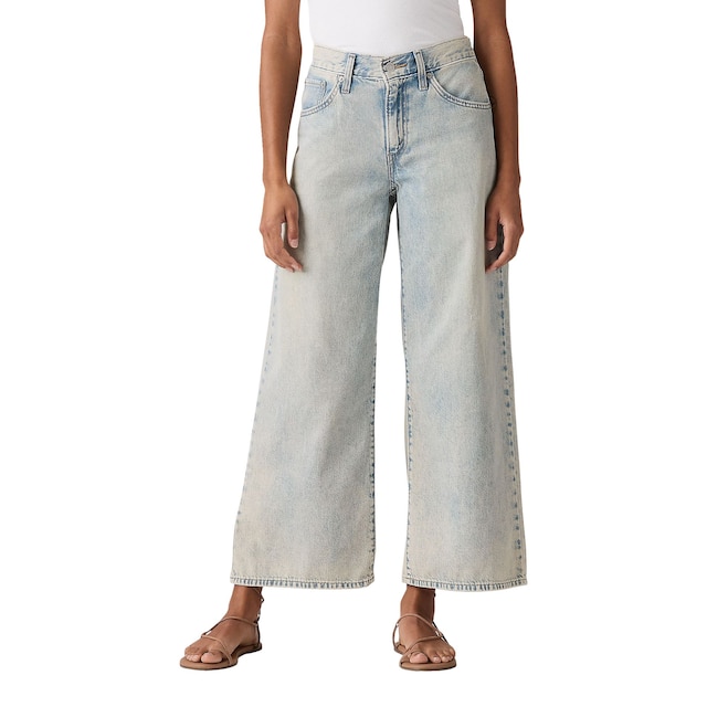 Levi's Women's Middy Wide Leg Ankle Jeans