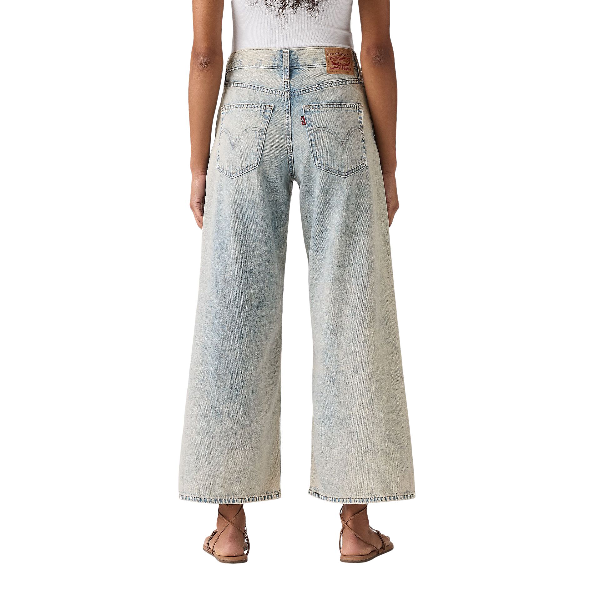 Levi's Women's Middy Wide Leg Ankle Jeans