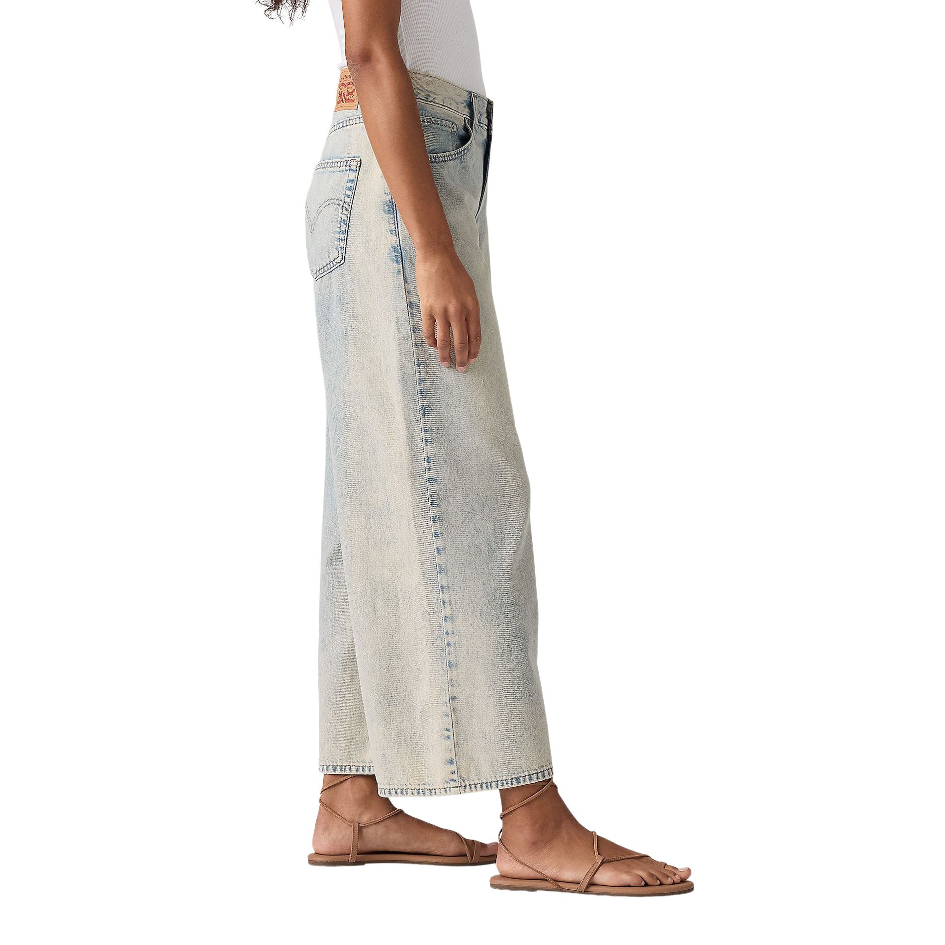 Levi's Women's Middy Wide Leg Ankle Jeans
