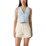 Gilet en denim pour femmes, Racer, Levi's Front_Flat
