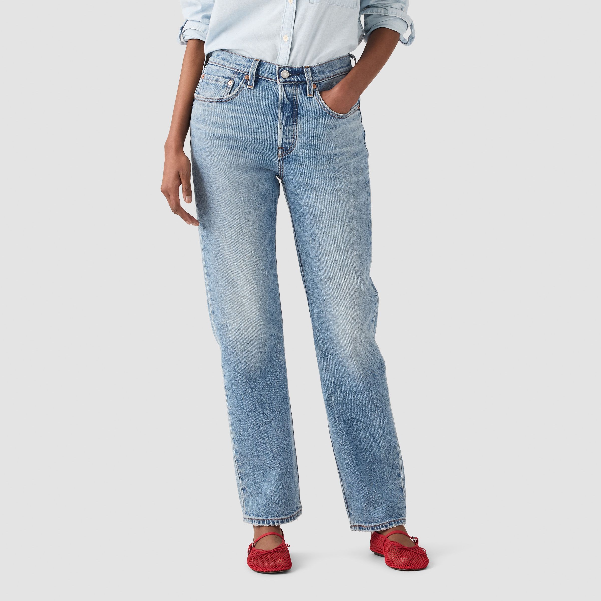 Jean original à jambe droite pour femmes, 501, Levi's