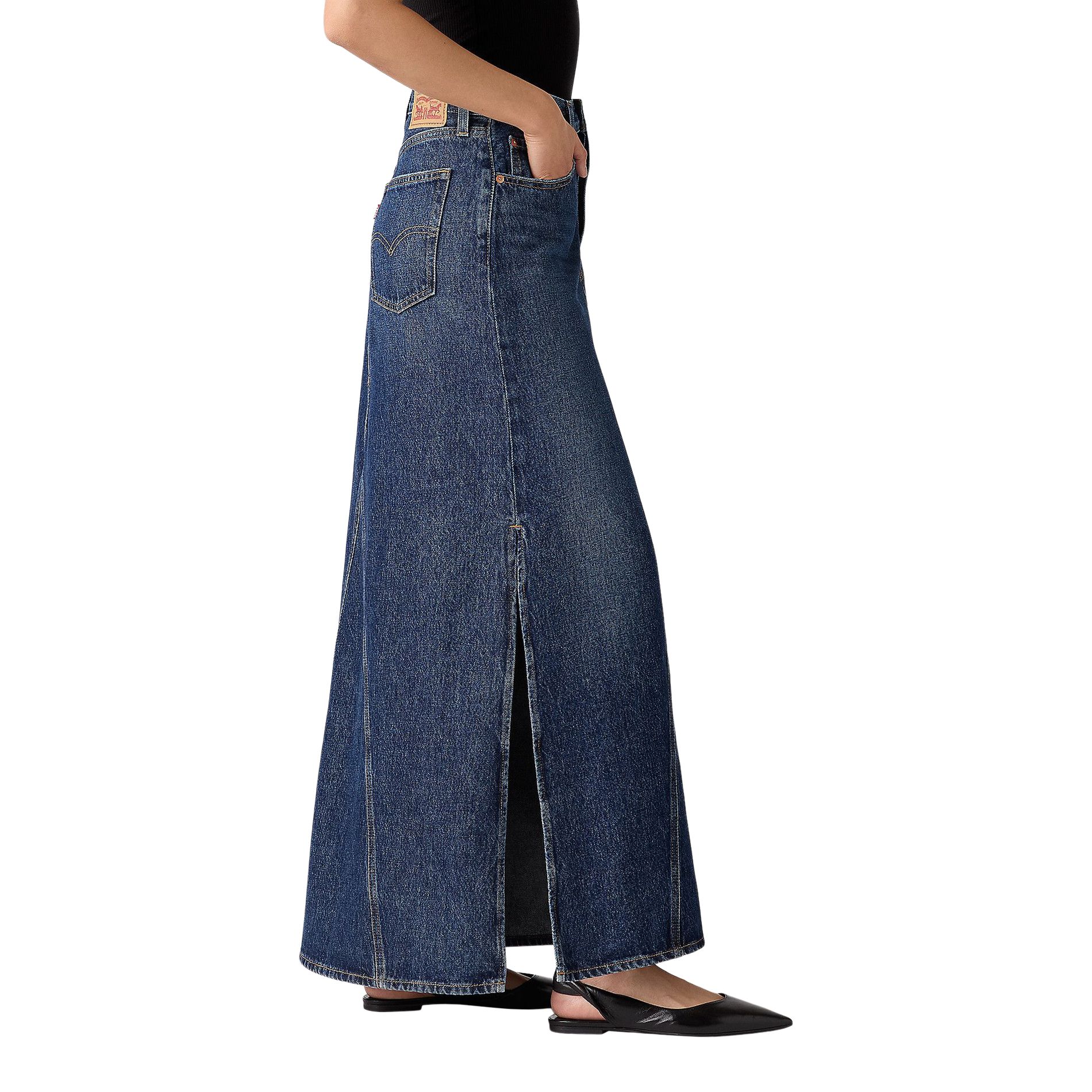 Levi's Women's Iconic Long Denim Skirt