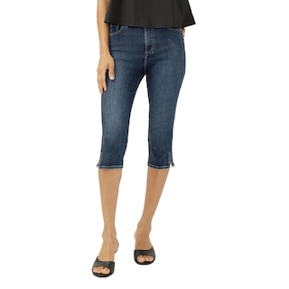 Silver Isbister Jeans Capri modernes pour femme