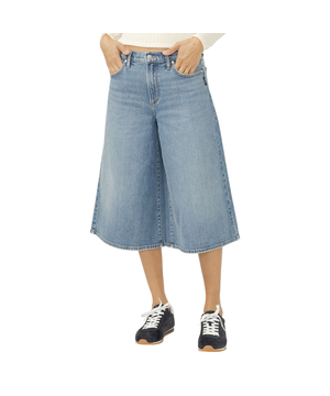 Silver Women's Culotte Jeans