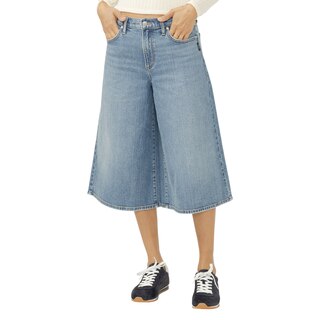 Silver Women's Culotte Jeans