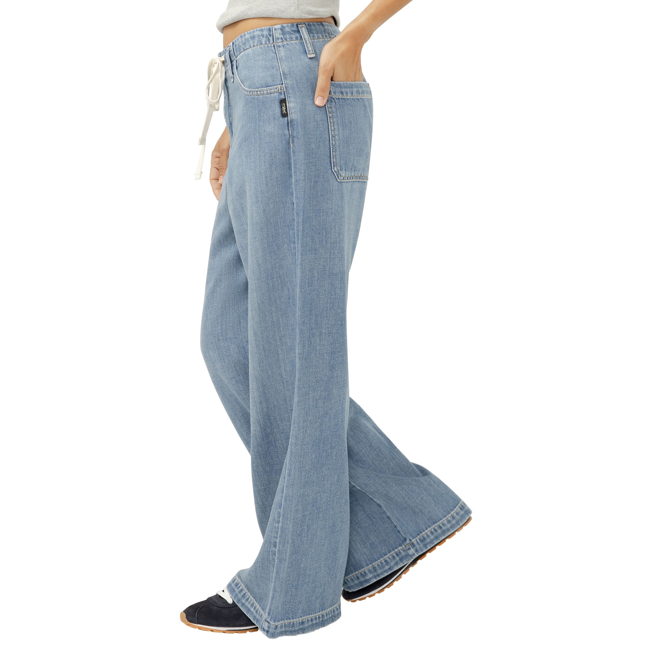 Silver Women's Beach Jeans