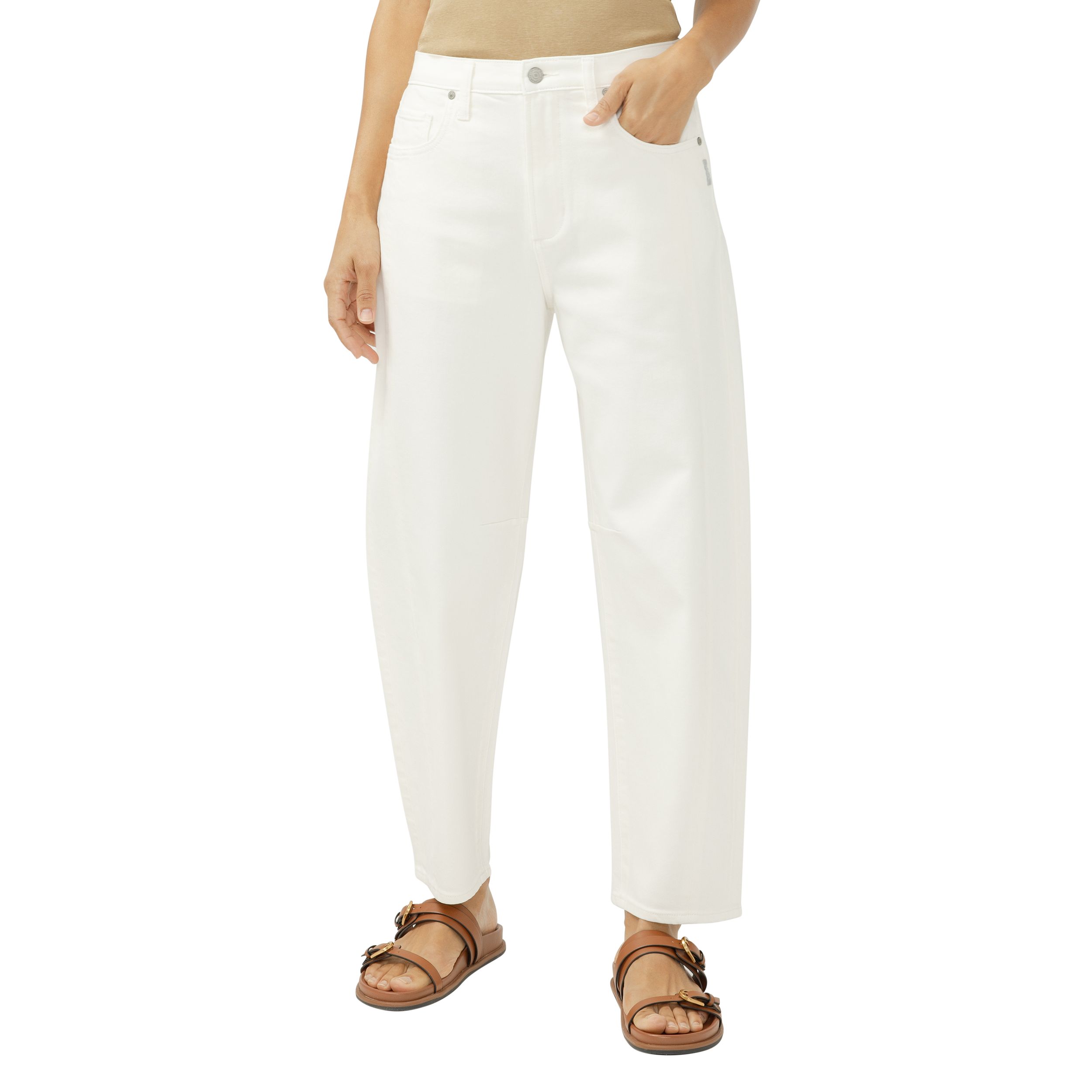 Silver Women's Slim Barrel Jean Jeans