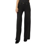 Jean à jambe large pour femmes, Suki, Silver Front_Flat