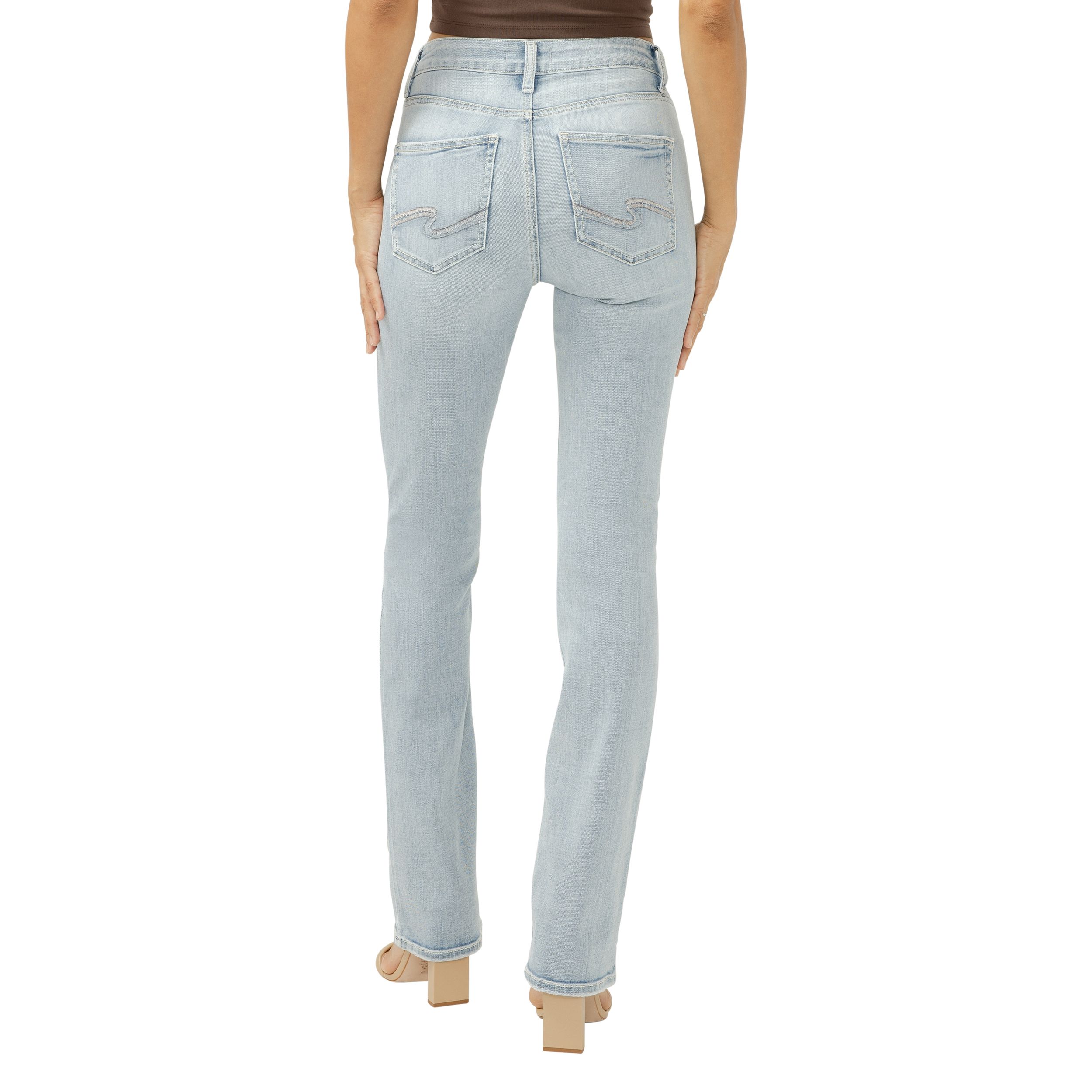 Silver Women's Avery Slim Boot Cut Jeans