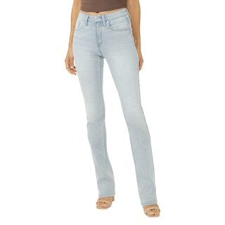 Silver Avery Jeans coupés en petits bottes pour femme