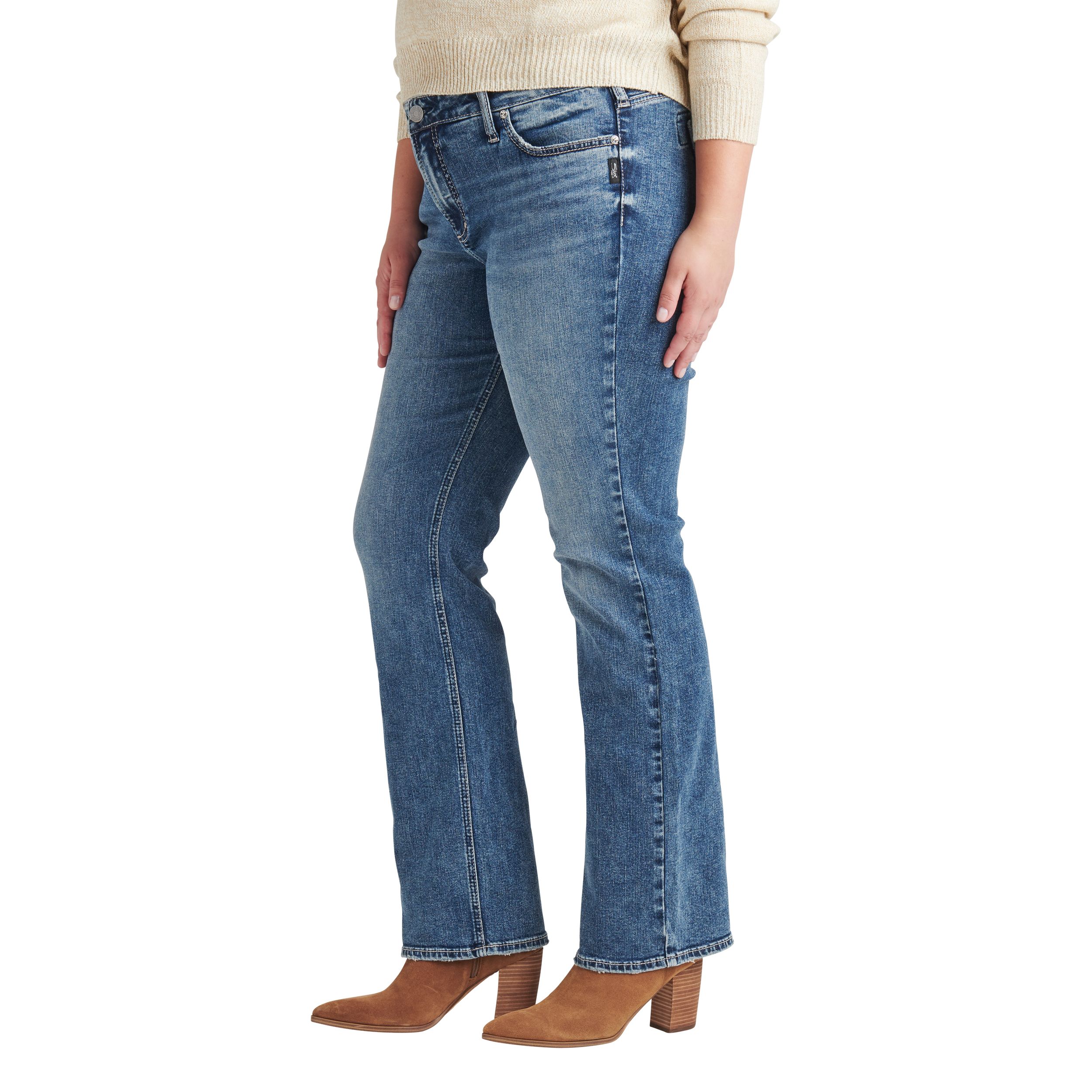 Silver Women's Elyse Slim Boot Jeans