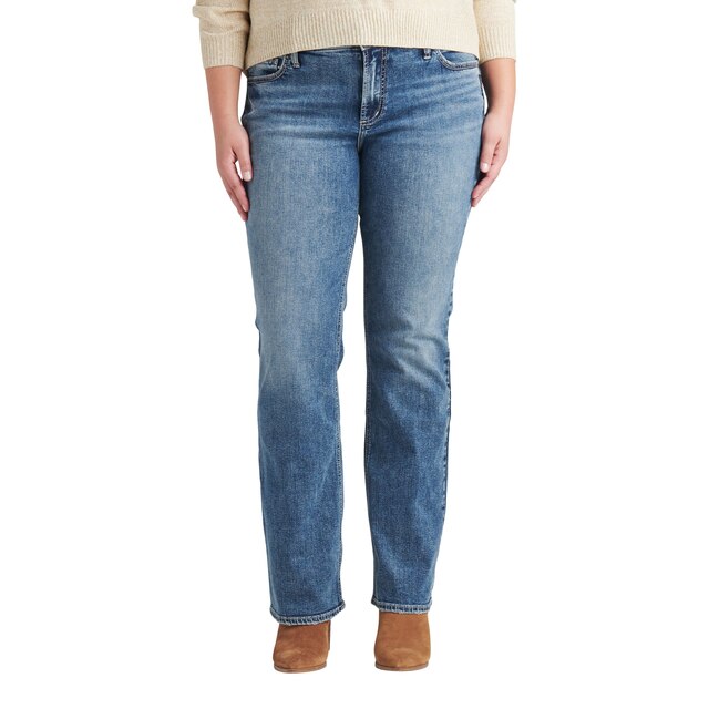 Silver Elyse Jeans Slim Boot pour femme