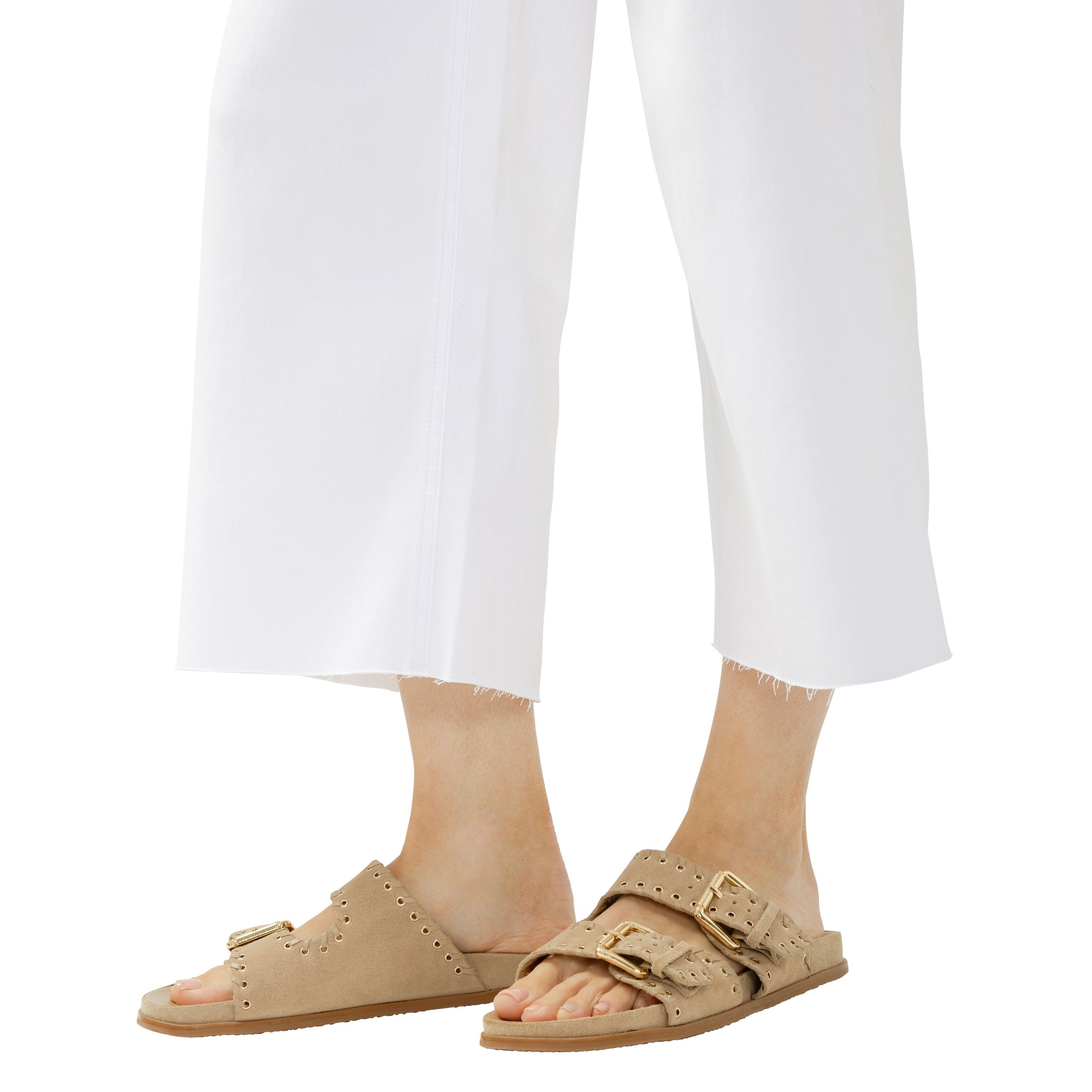 Silver Women's Suki Wide Leg Crop Jeans