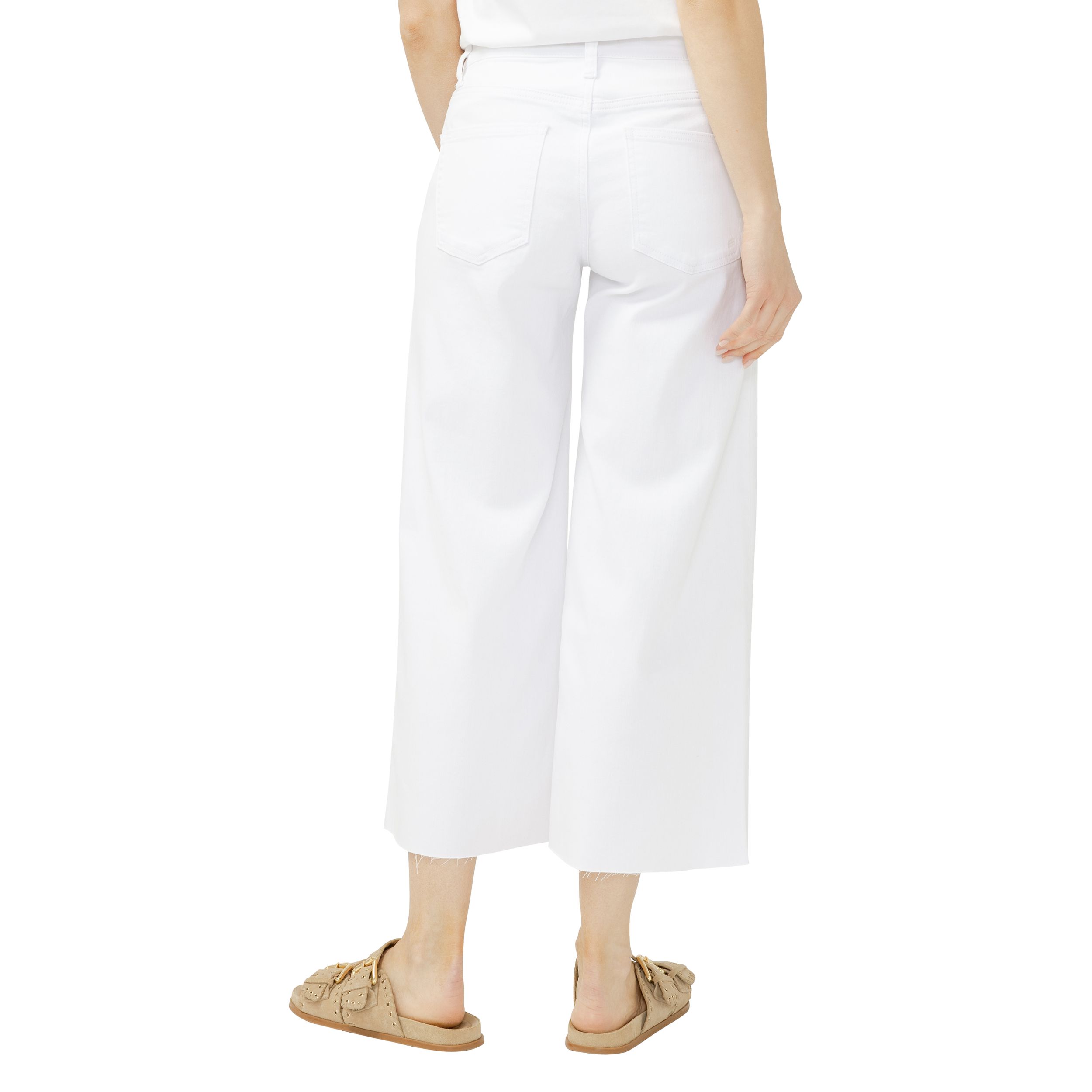 Silver Women's Suki Wide Leg Crop Jeans