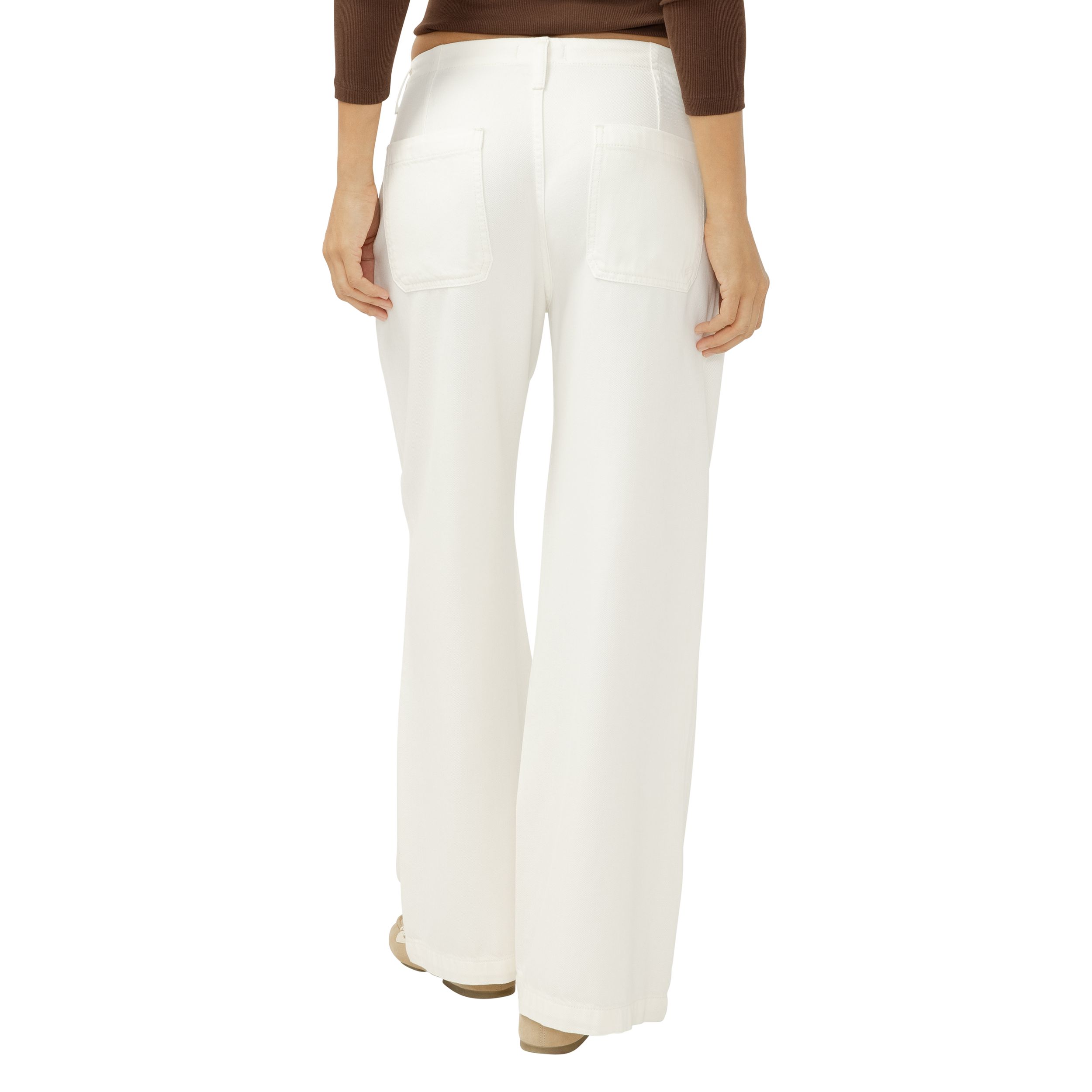 Silver Women's Beach Jeans with Tie