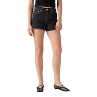 Levi's Women's 501 Curve Short Front_Flat