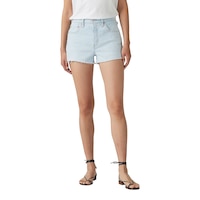 Levi's Women's 501 Original Short Front_Flat