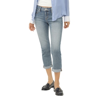 Silver Elyse Capris pour femme