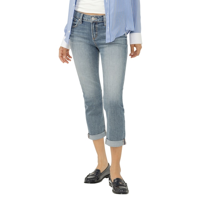 Silver Elyse Capris pour femme