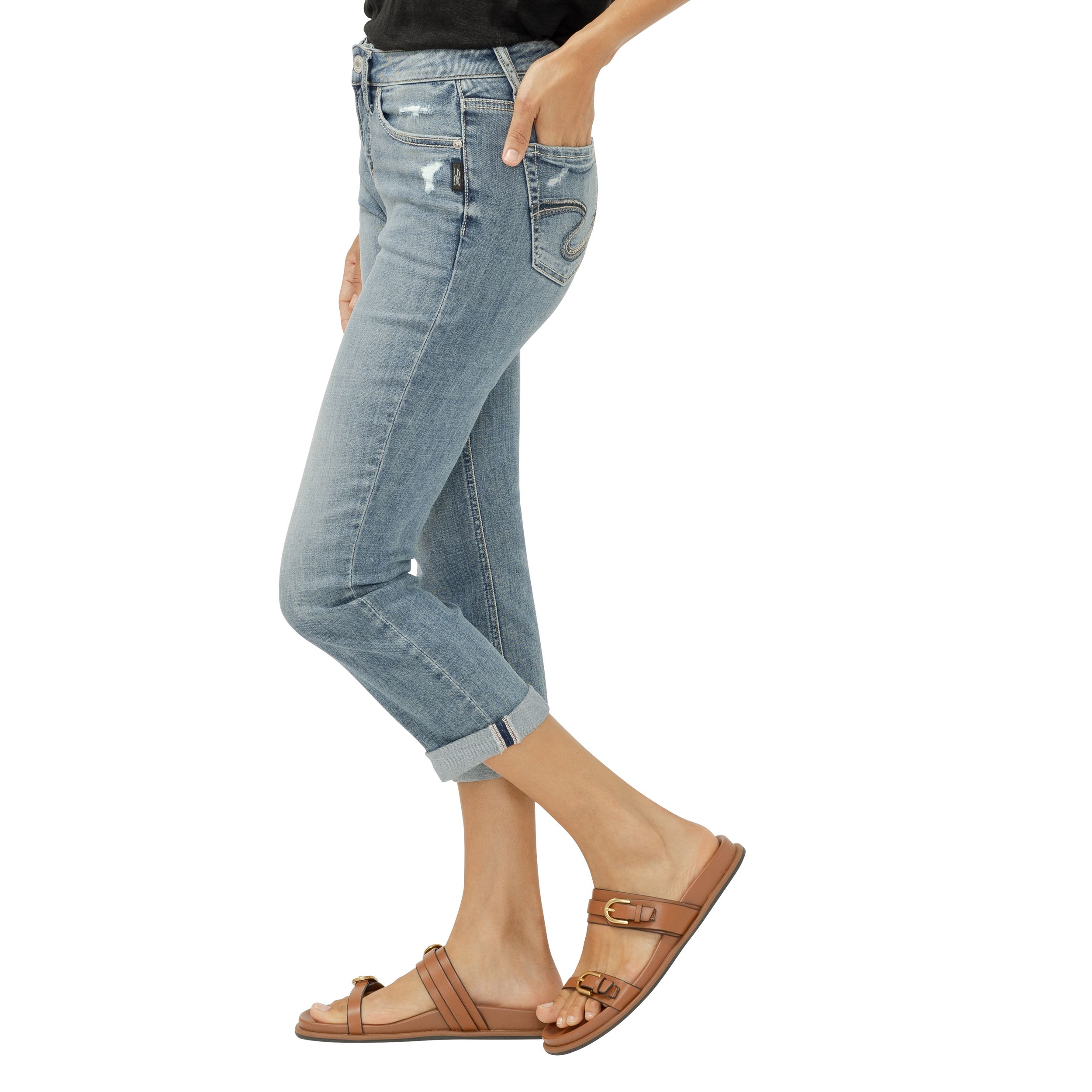 Silver Women's Suki Capri Jeans