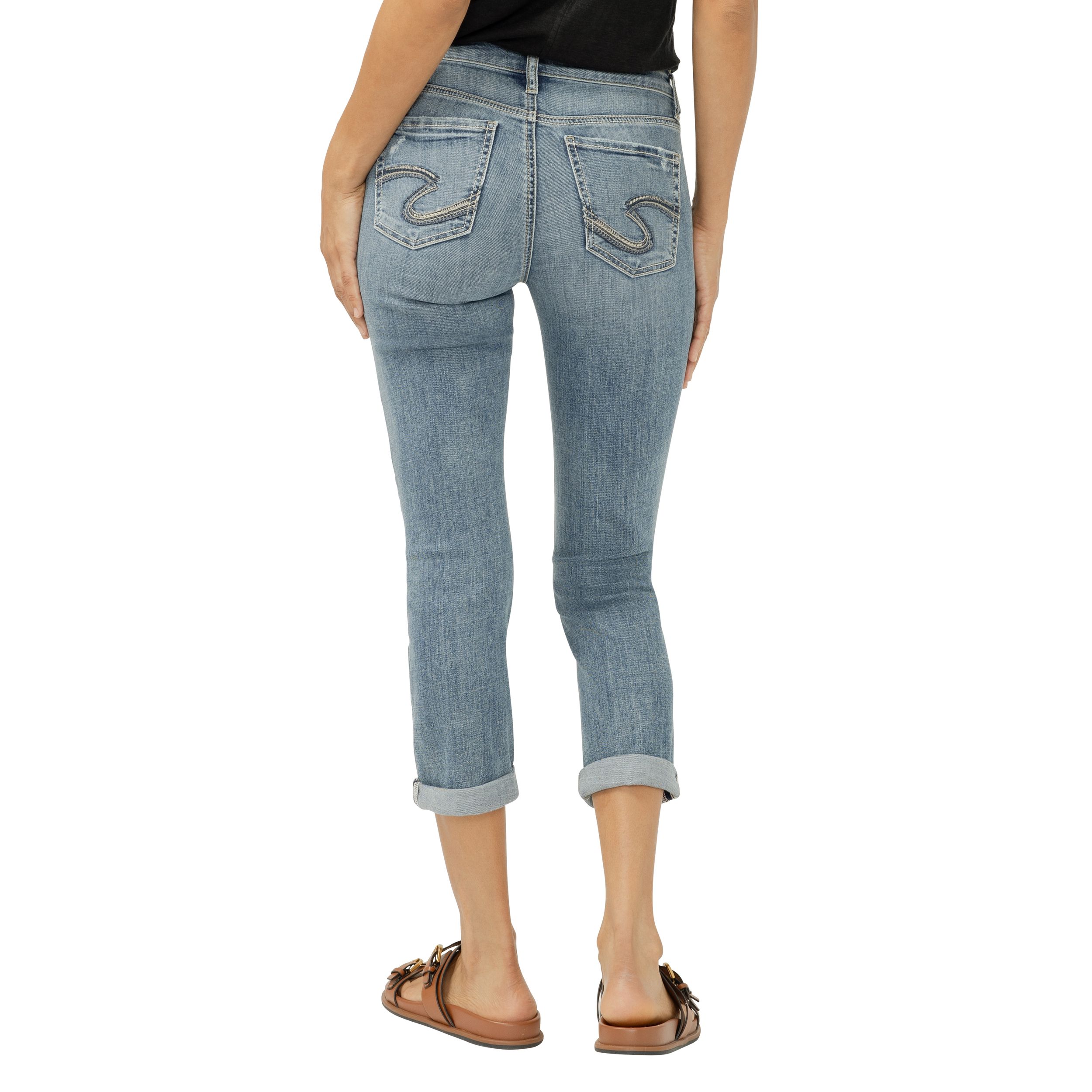 Silver Women's Suki Capri Jeans