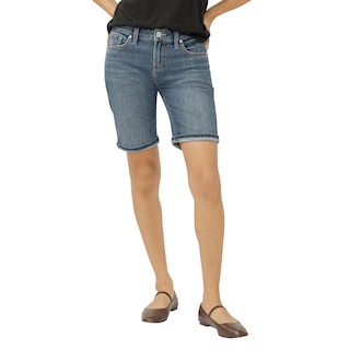 Silver Suki Bermuda Shorts pour femme