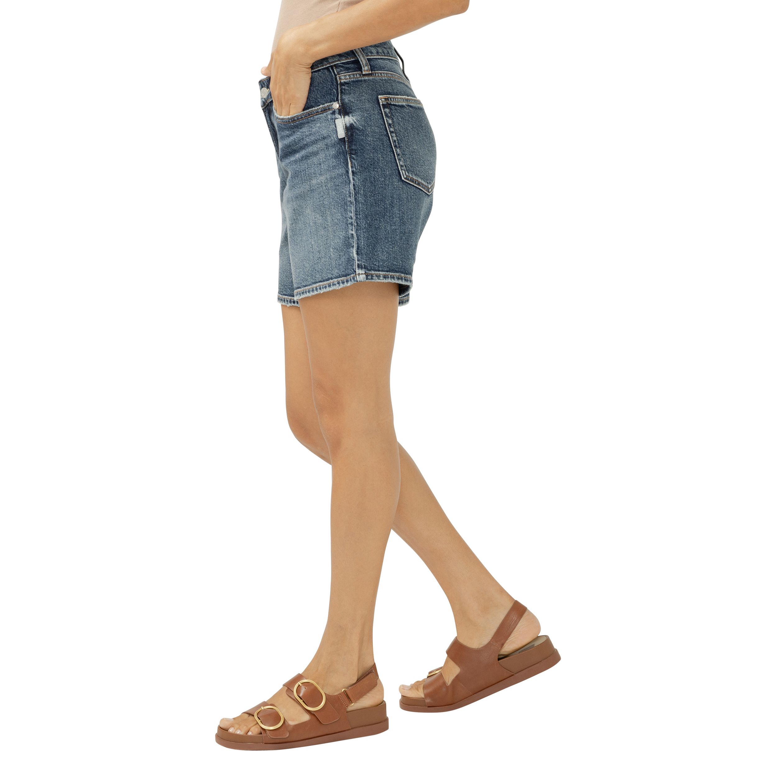 Short long pour femmes, Suki, Silver