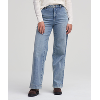 Jean style pantalon à taille haute pour femmes, Denver Hayes