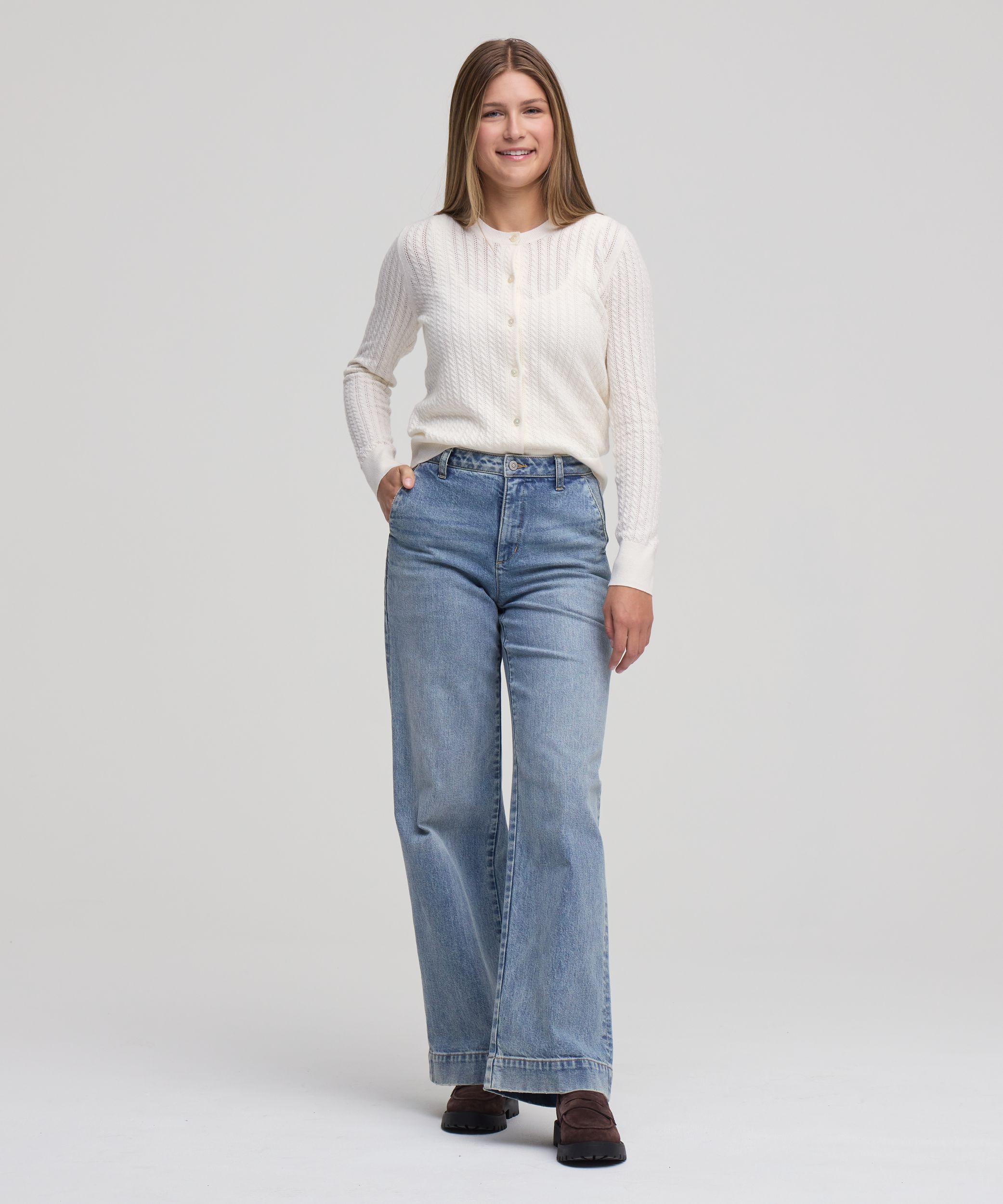 Denver Hayes Women's High Rise Trouser Jeans