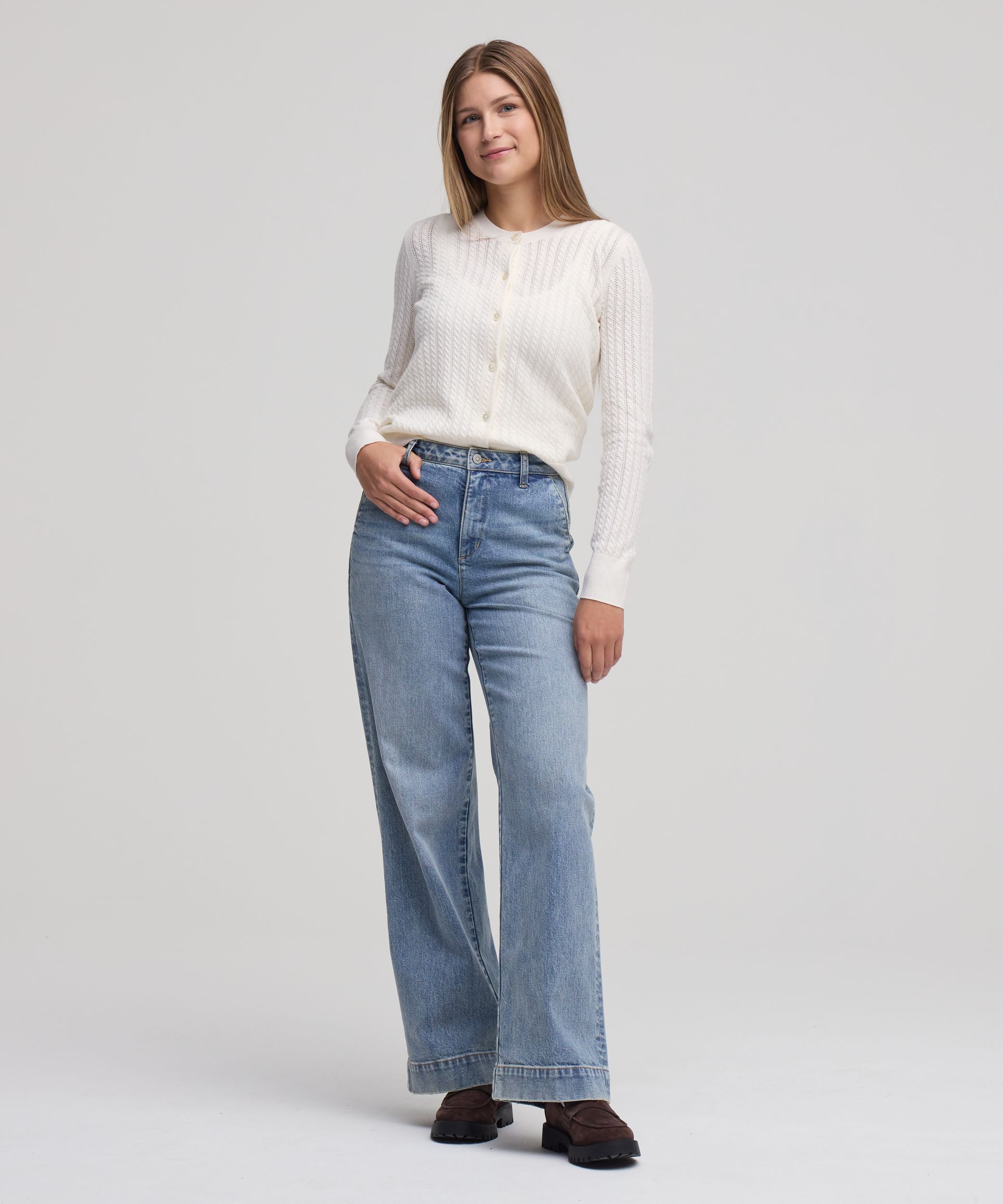 Denver Hayes Women's High Rise Trouser Jeans