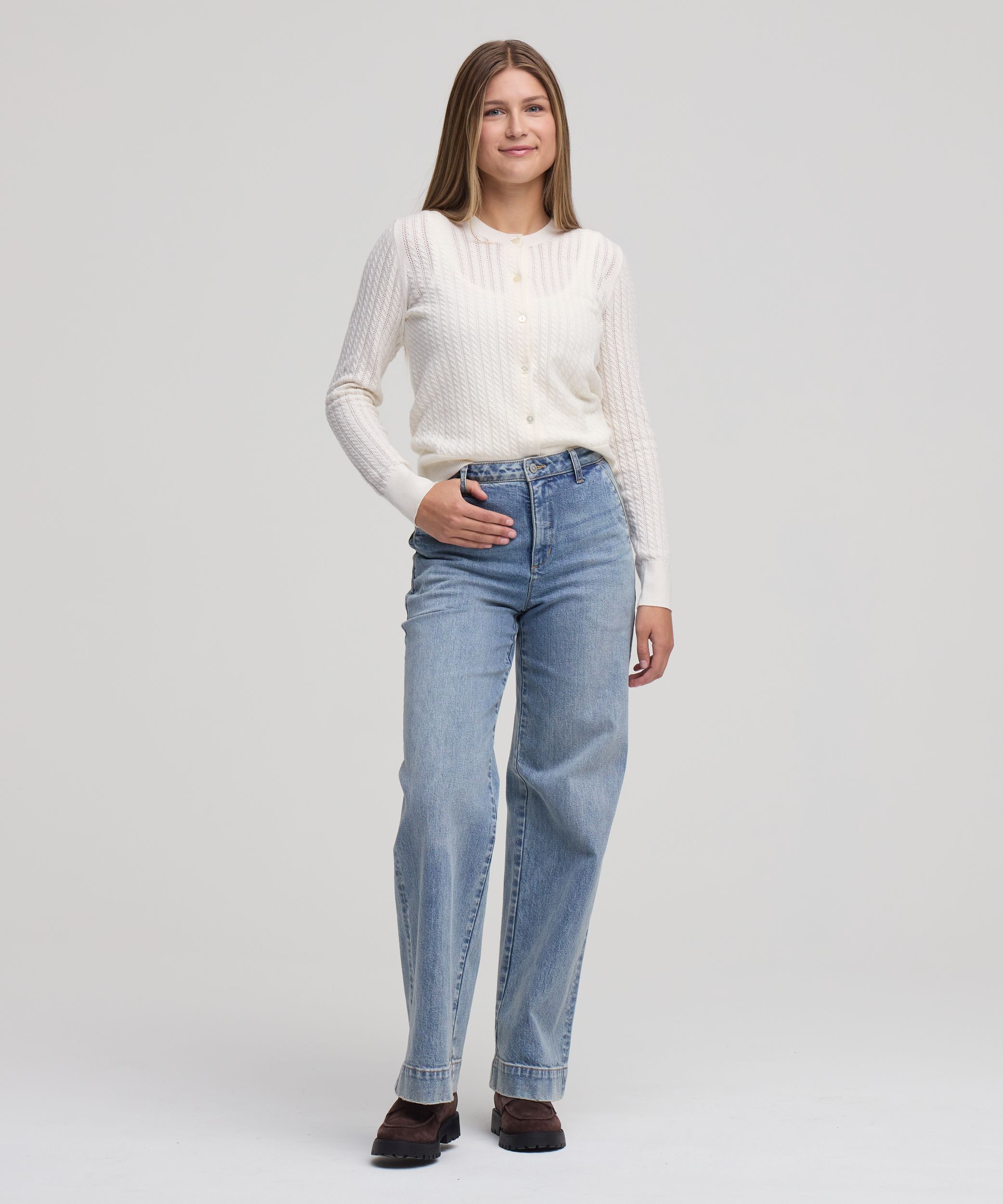 Denver Hayes Women's High Rise Trouser Jeans