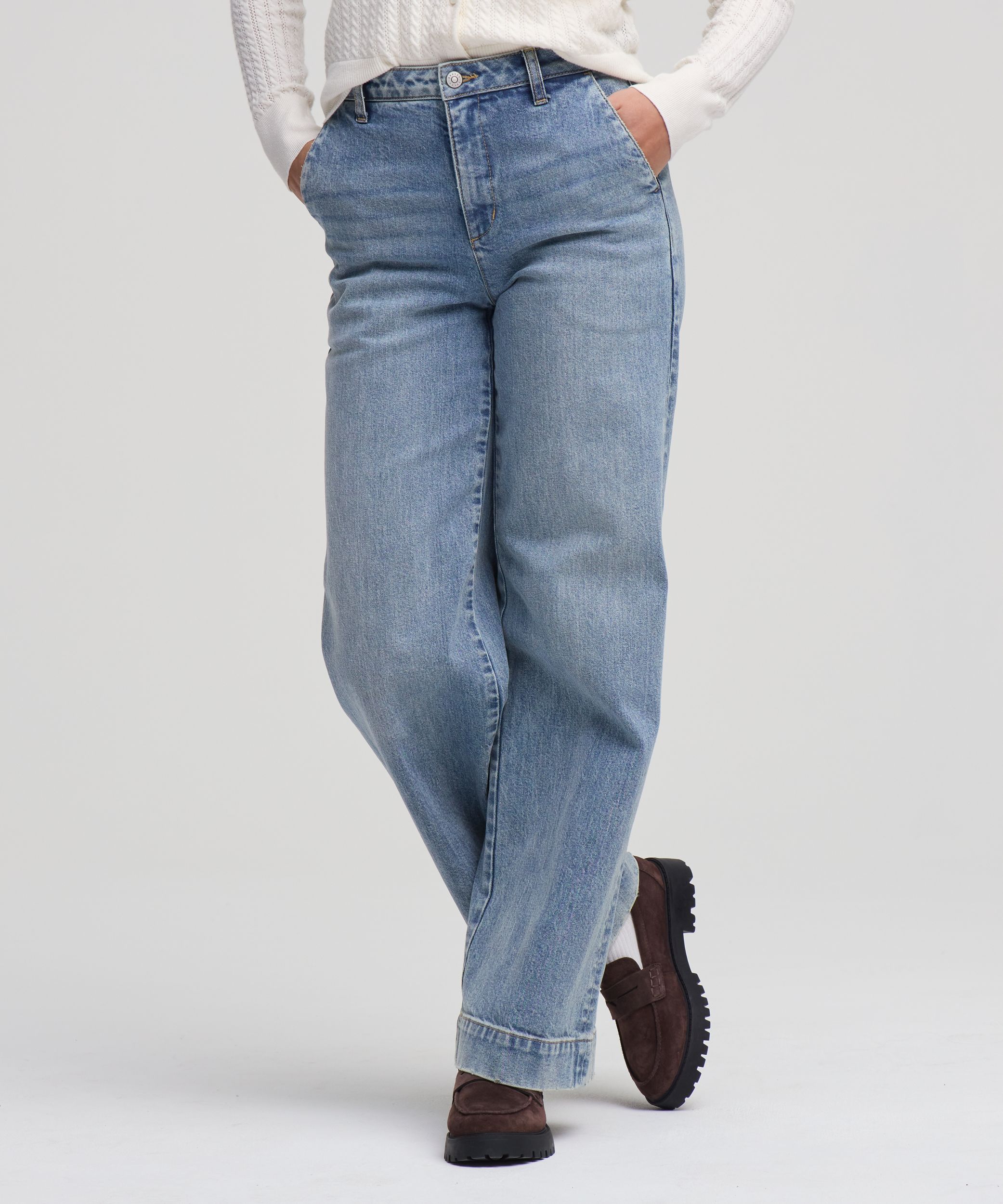 Denver Hayes Women's High Rise Trouser Jeans