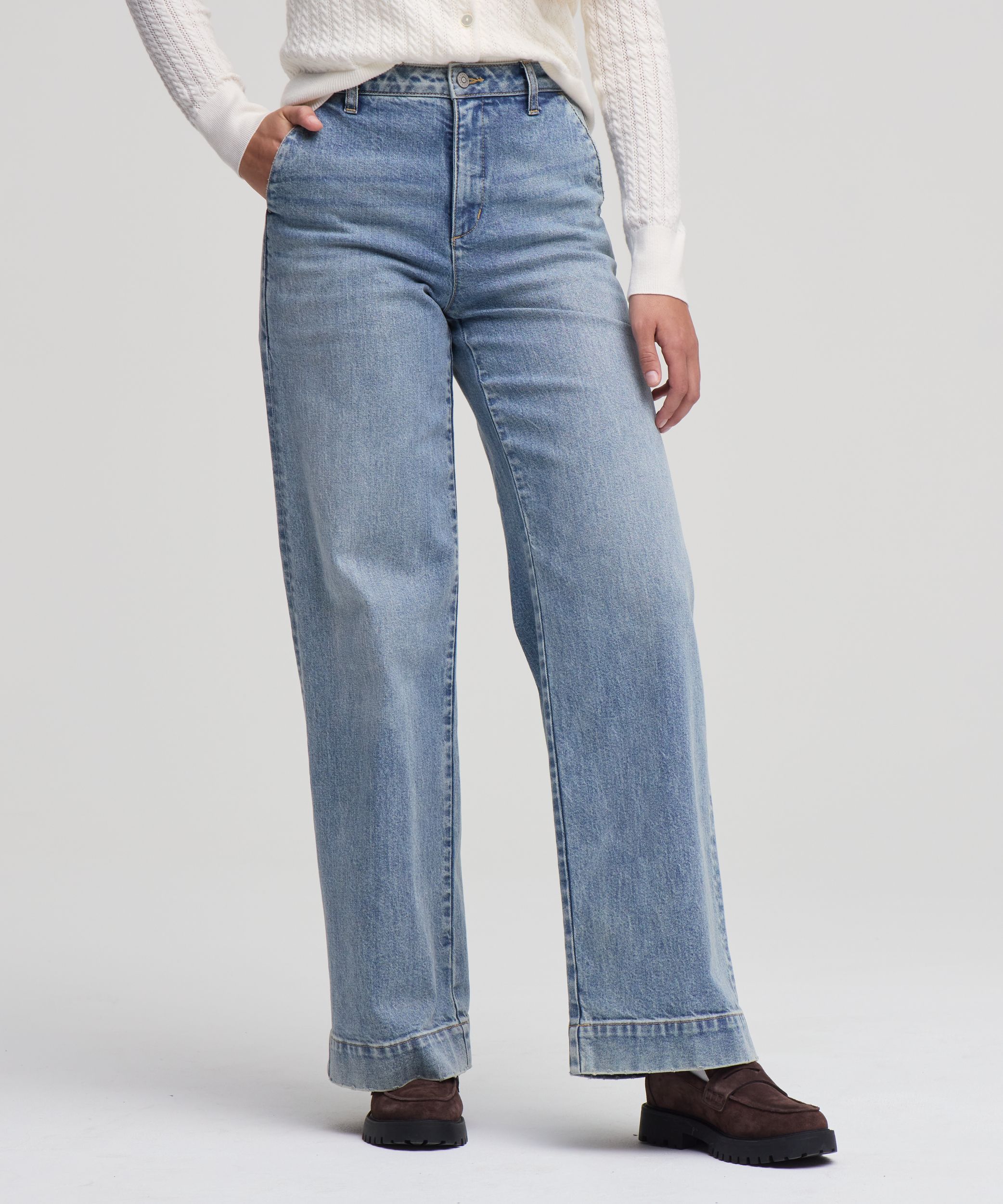 Denver Hayes Women's High Rise Trouser Jeans