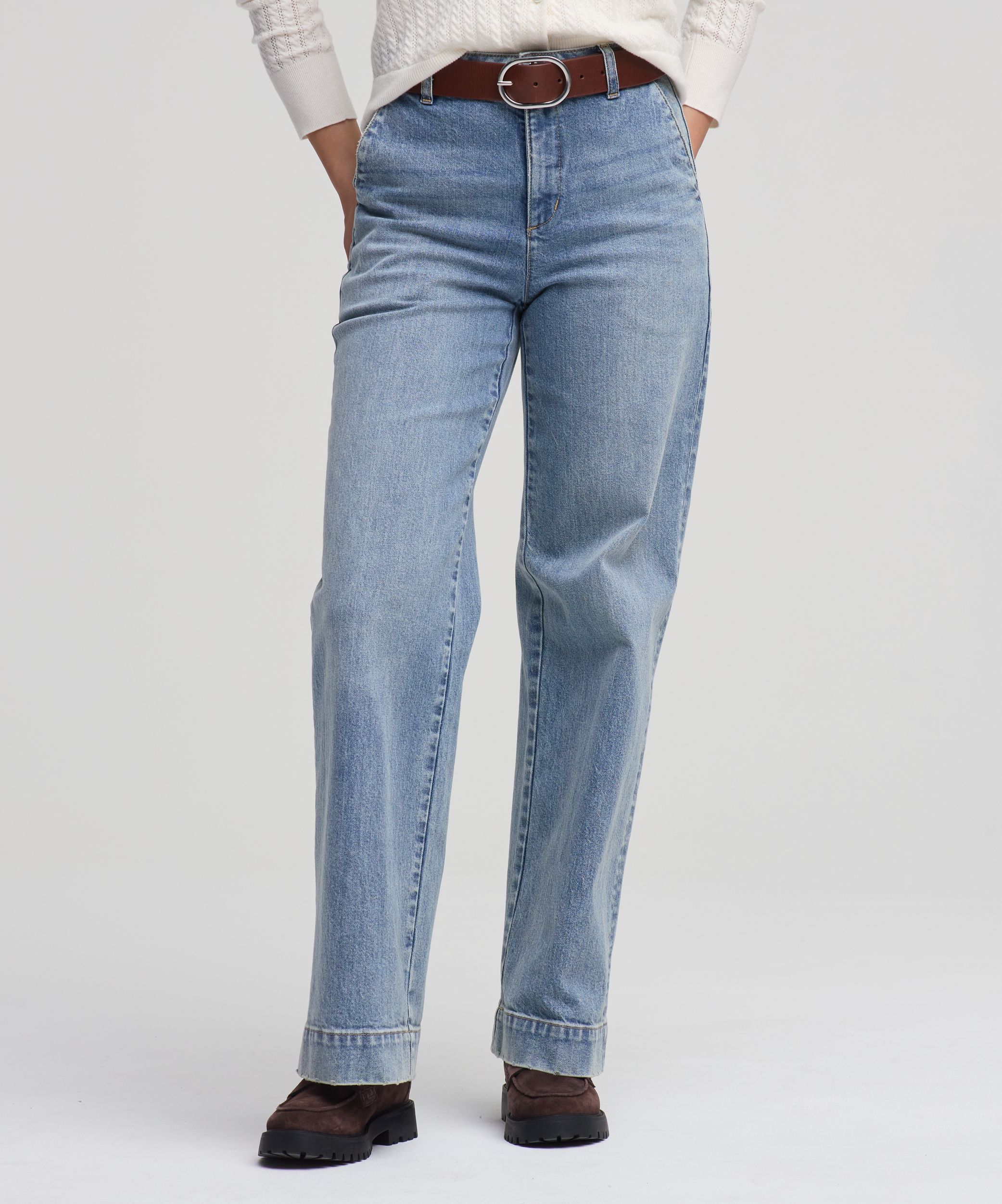 Denver Hayes Women's High Rise Trouser Jeans
