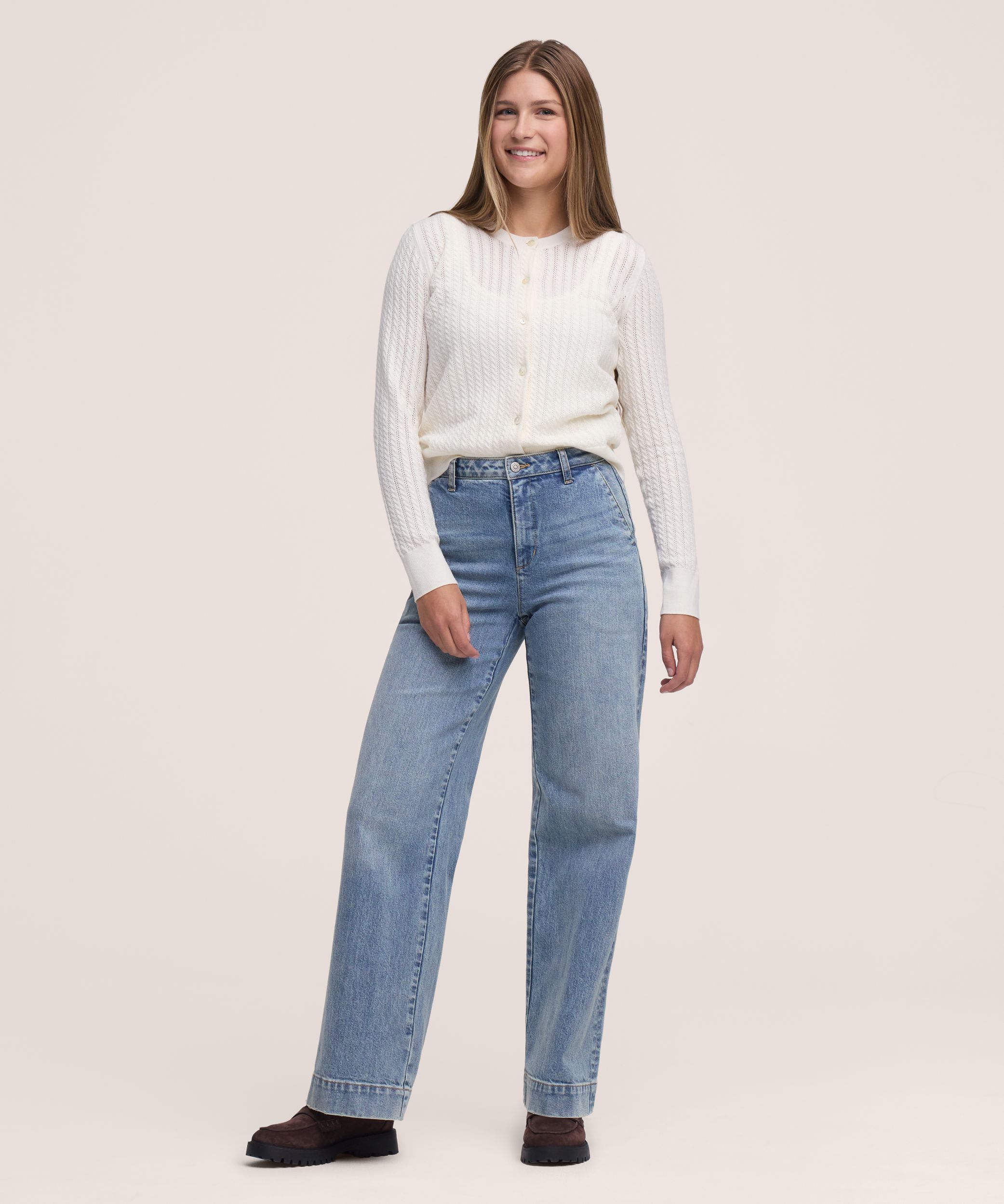 Denver Hayes Women's High Rise Trouser Jeans