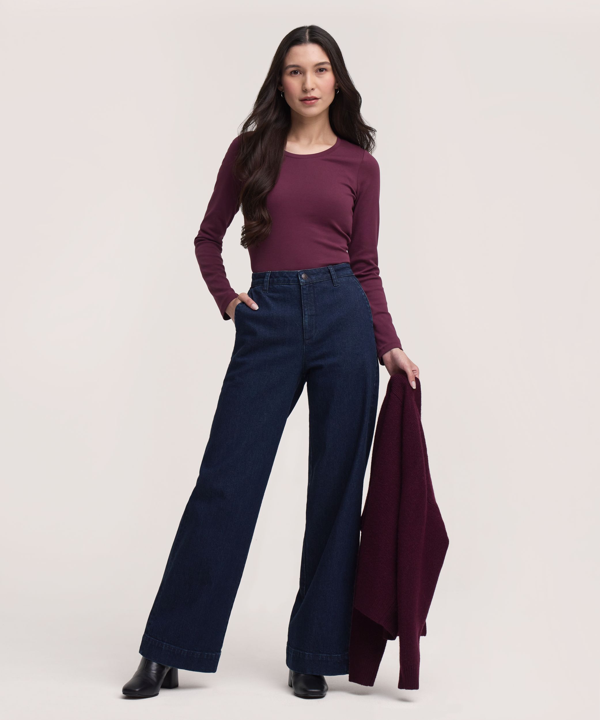 Denver Hayes Women's High Rise Trouser Jeans