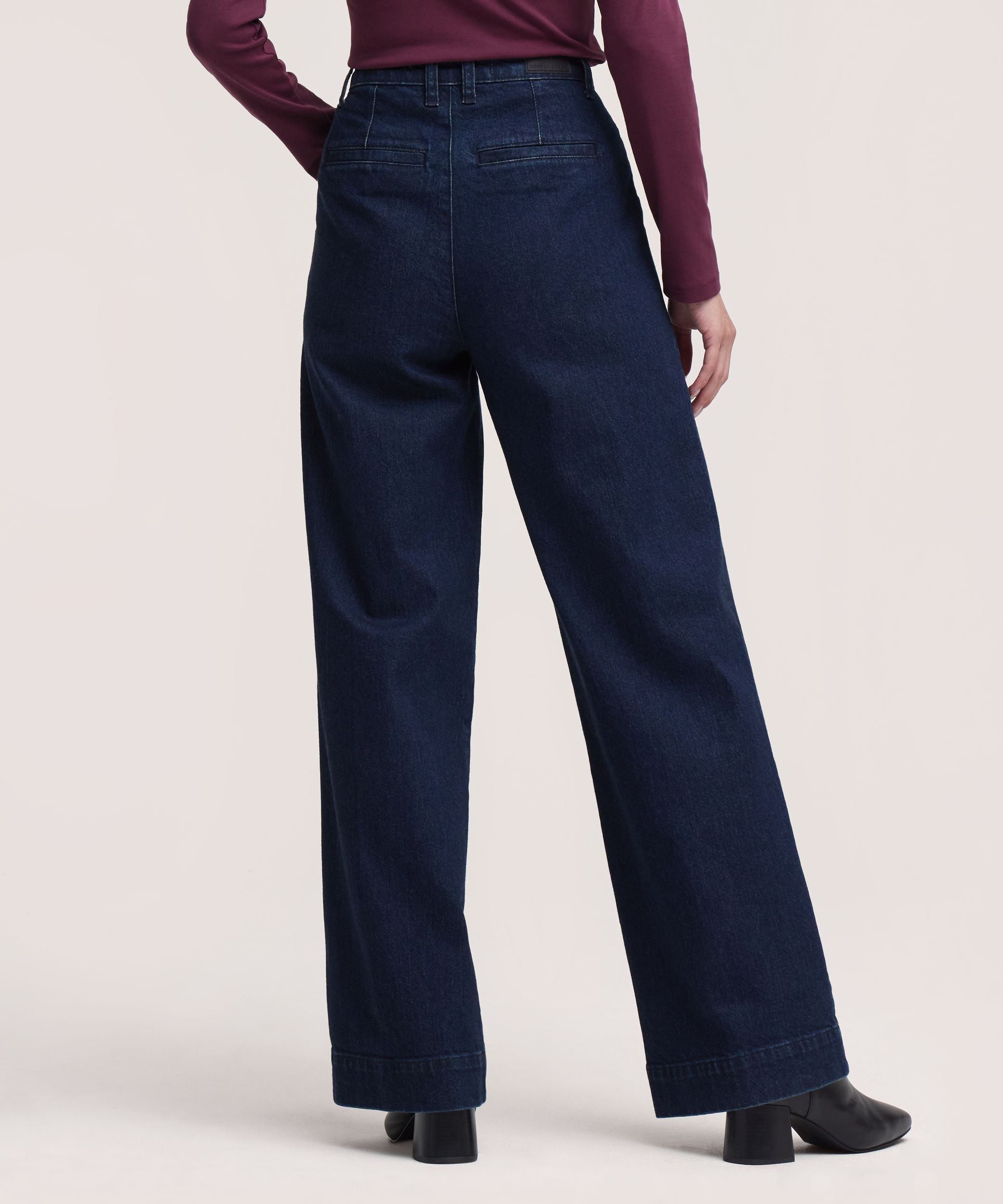 Denver Hayes Women's High Rise Trouser Jeans