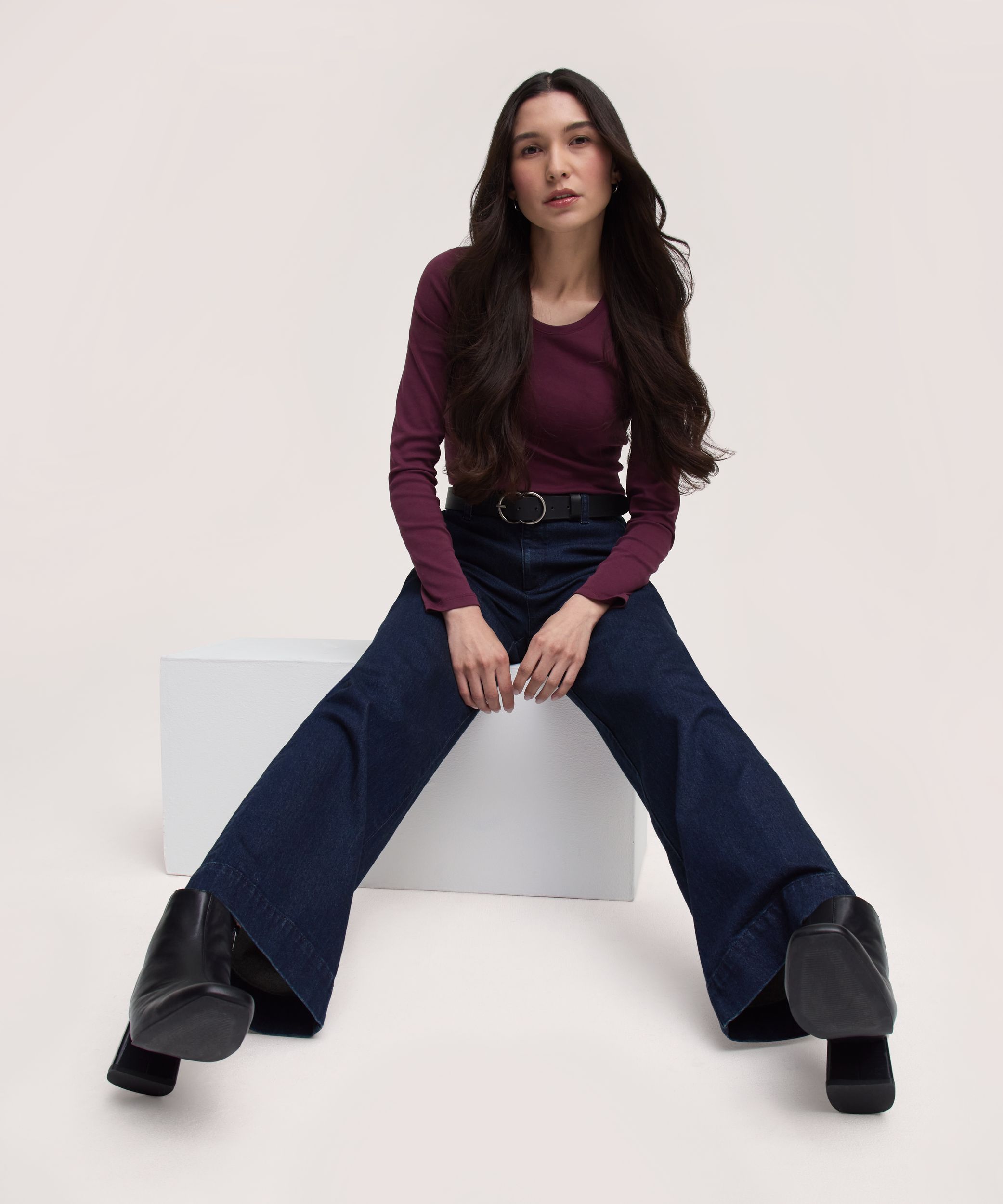 Denver Hayes Women's High Rise Trouser Jeans