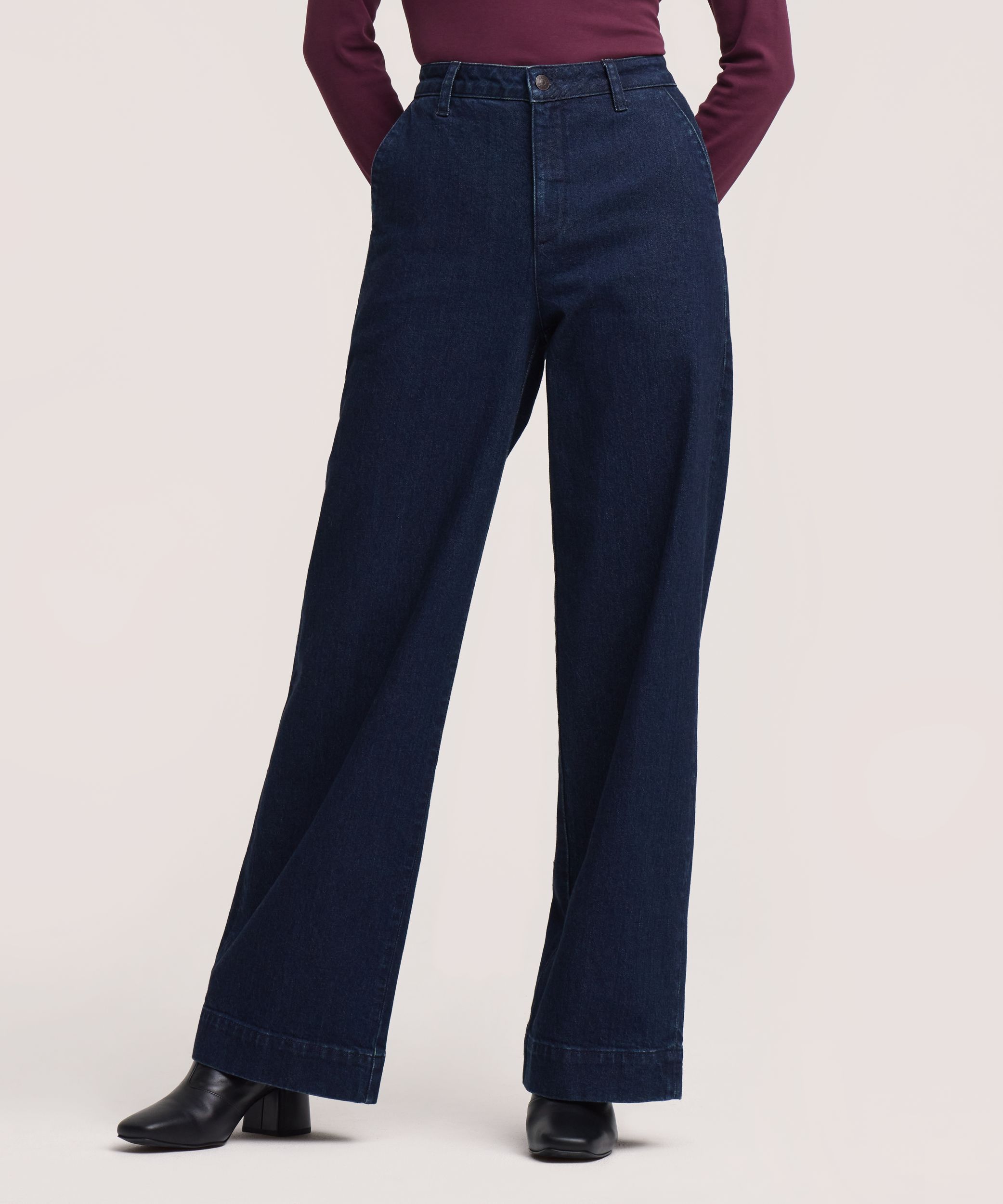 Denver Hayes Women's High Rise Trouser Jeans